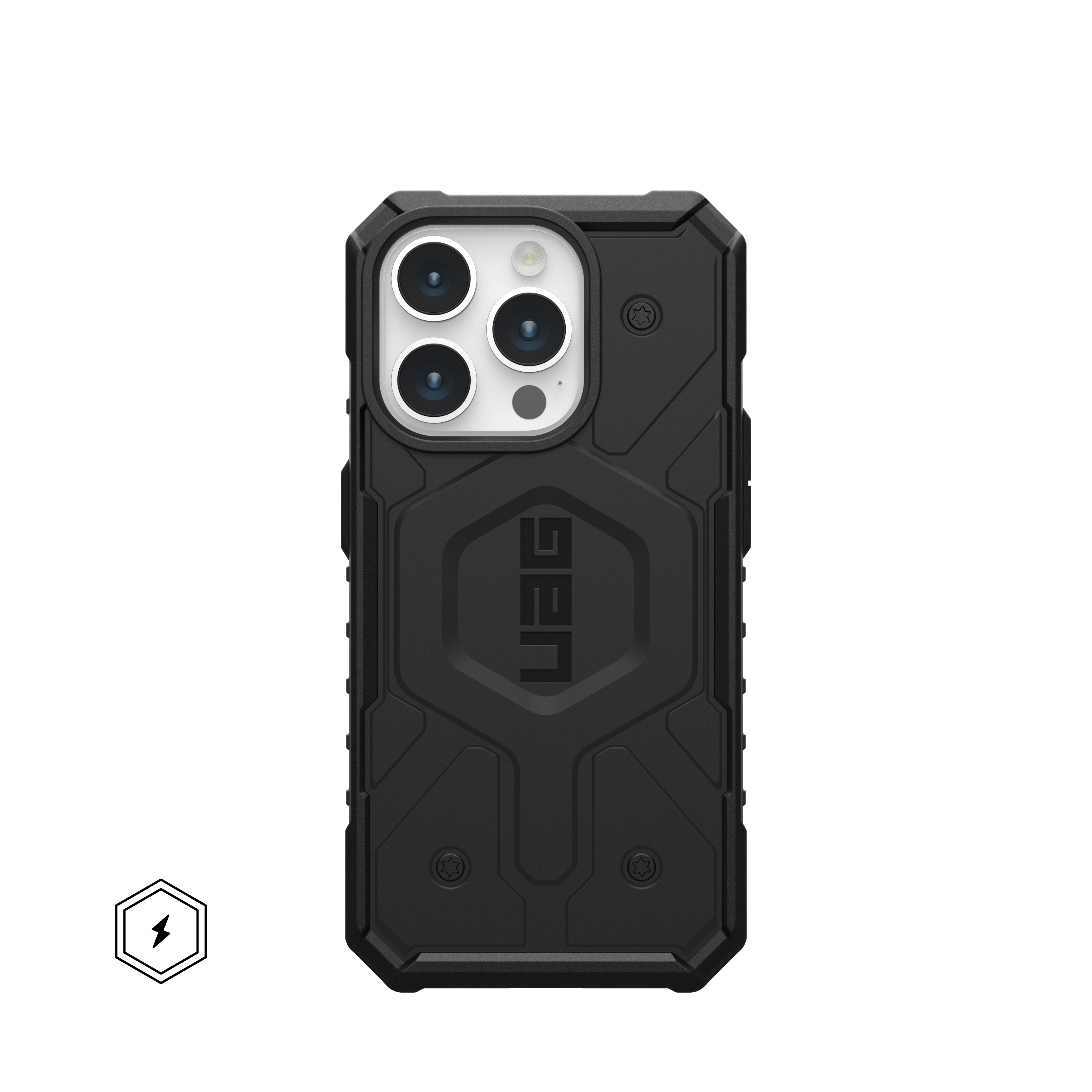 Coque Pathfinder avec MagSafe iPhone 15 Pro Black