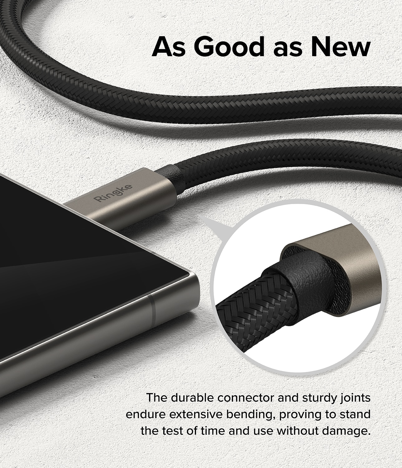 USB-C vers USB-C 3.2 Gen 2x2 Câble 1 mètres 240W, noir
