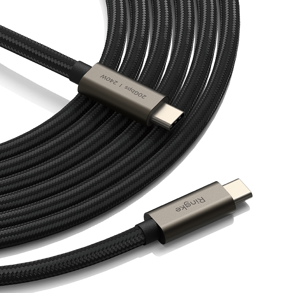 USB-C vers USB-C 3.2 Gen 2x2 Câble 2 mètres, noir