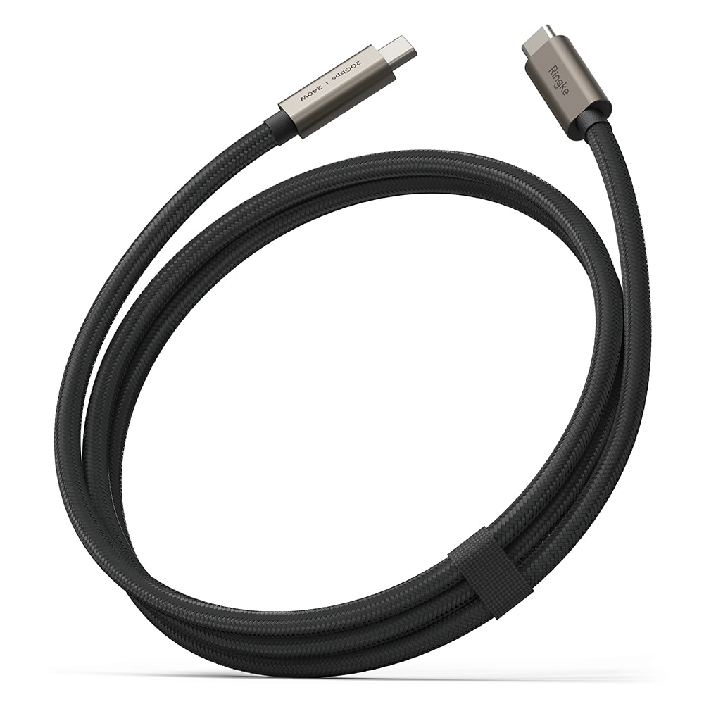 USB-C vers USB-C 3.2 Gen 2x2 Câble 1 mètres 240W, noir