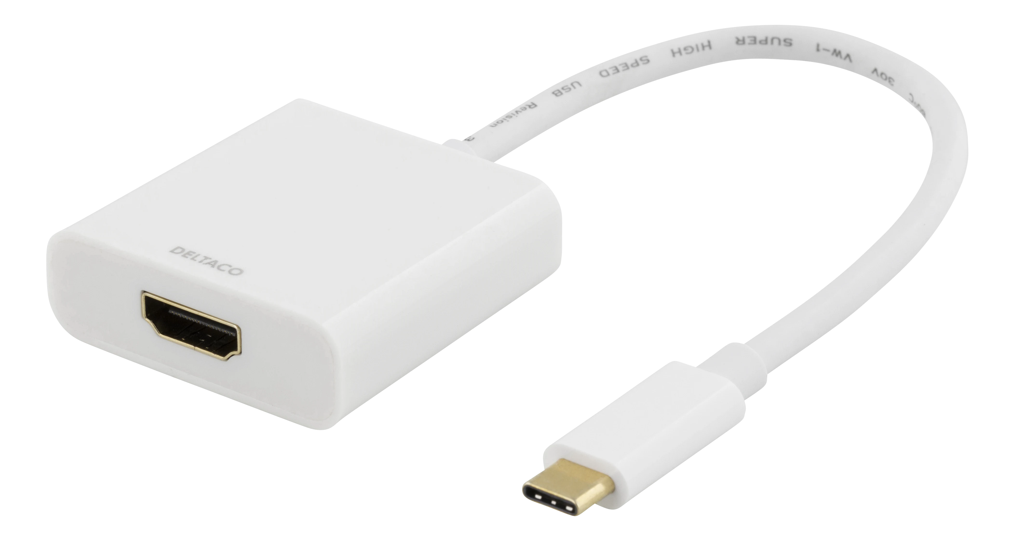 Adaptateur USB-C vers HDMI , Blanc