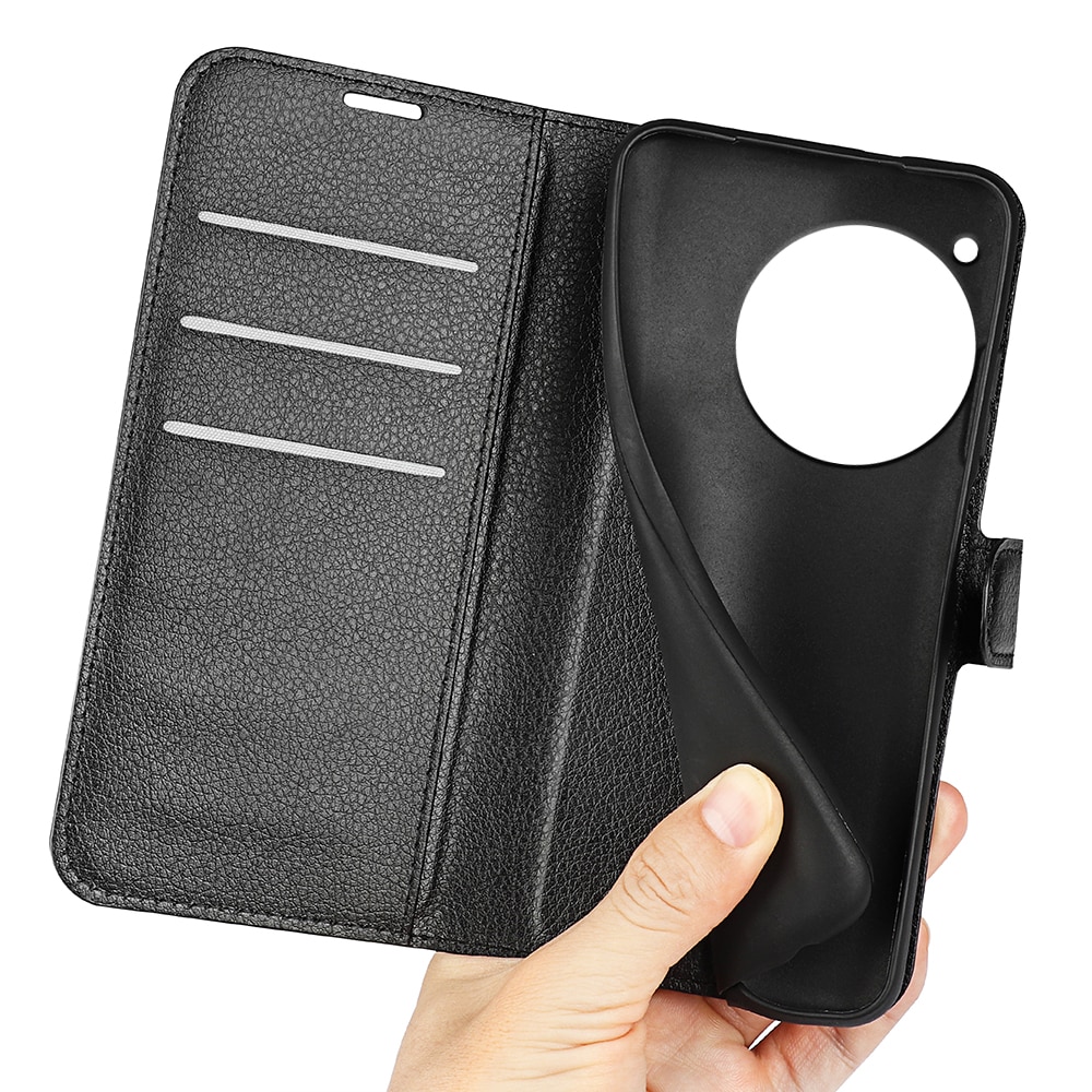 Coque portefeuille  OnePlus 12, Noir