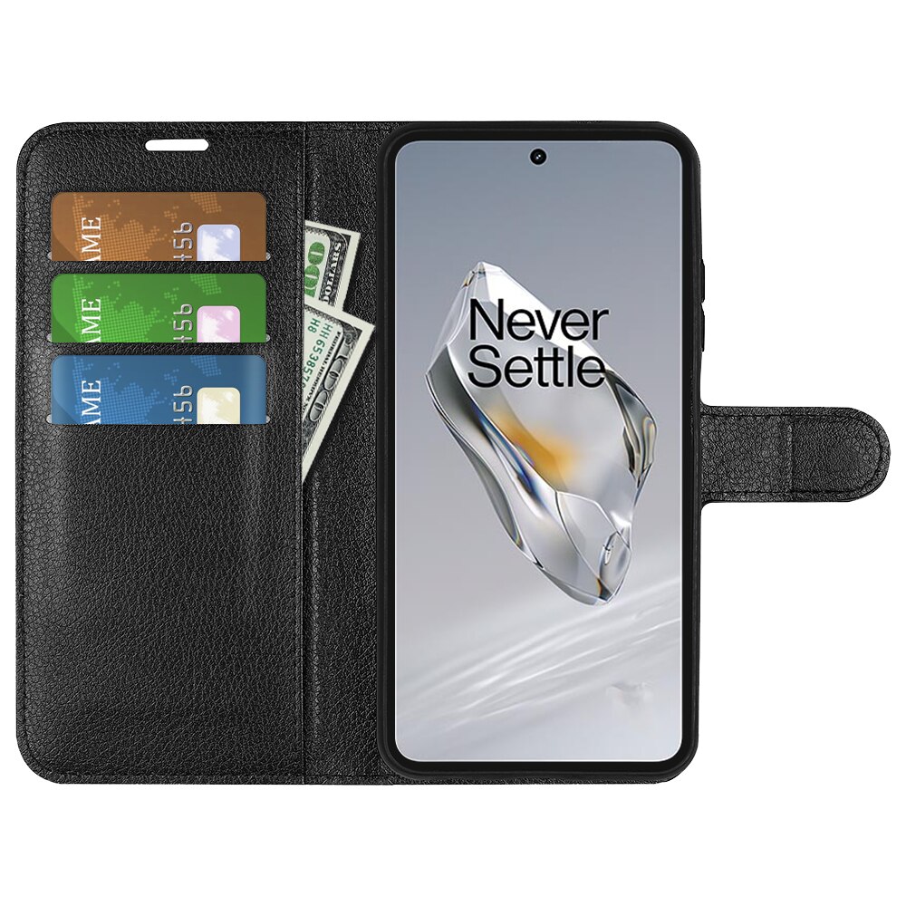 Coque portefeuille  OnePlus 12, Noir