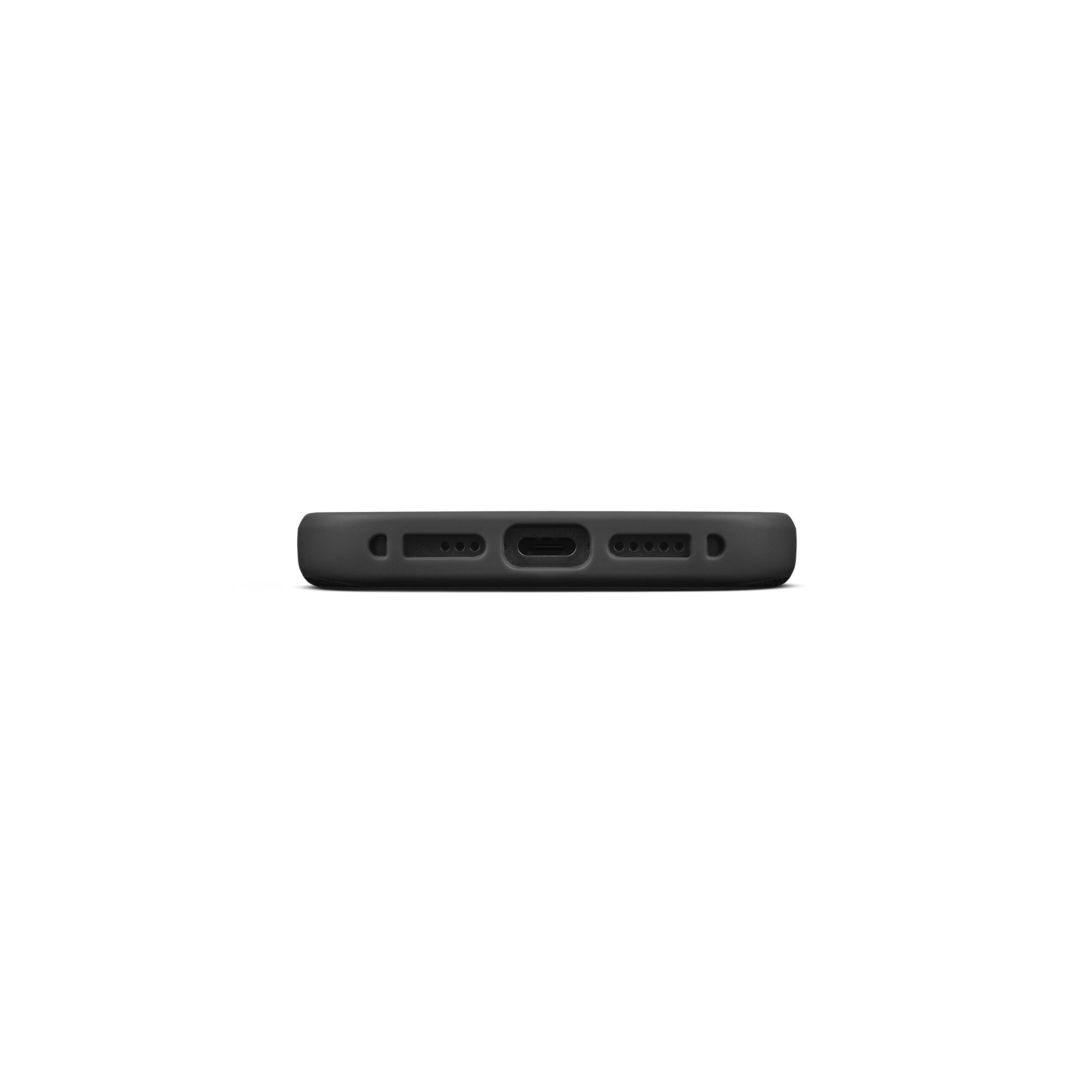 Coque Leather MagSafe iPhone 15 Pro, Black