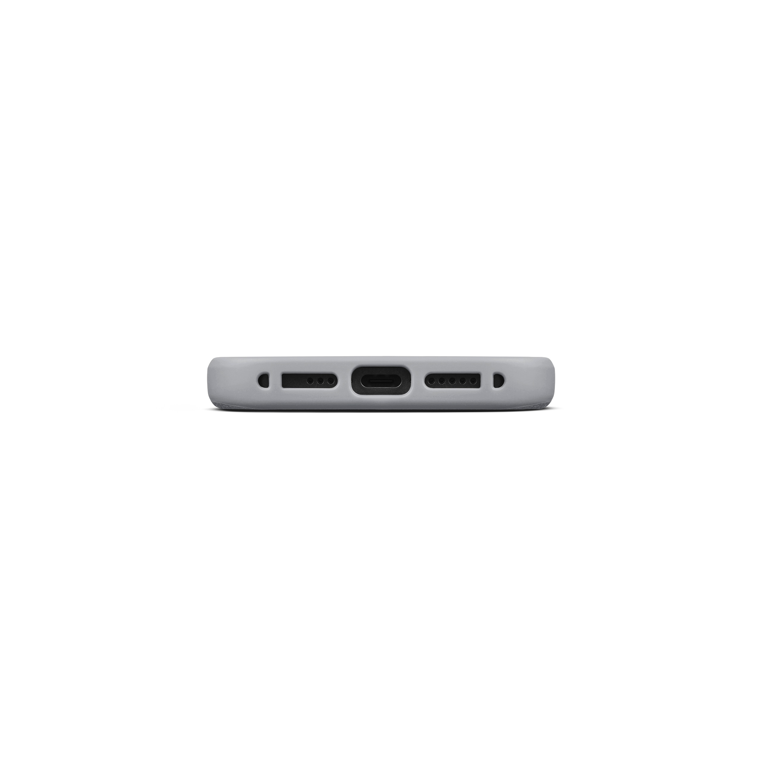 Coque Leather MagSafe iPhone 15 Pro, Grey