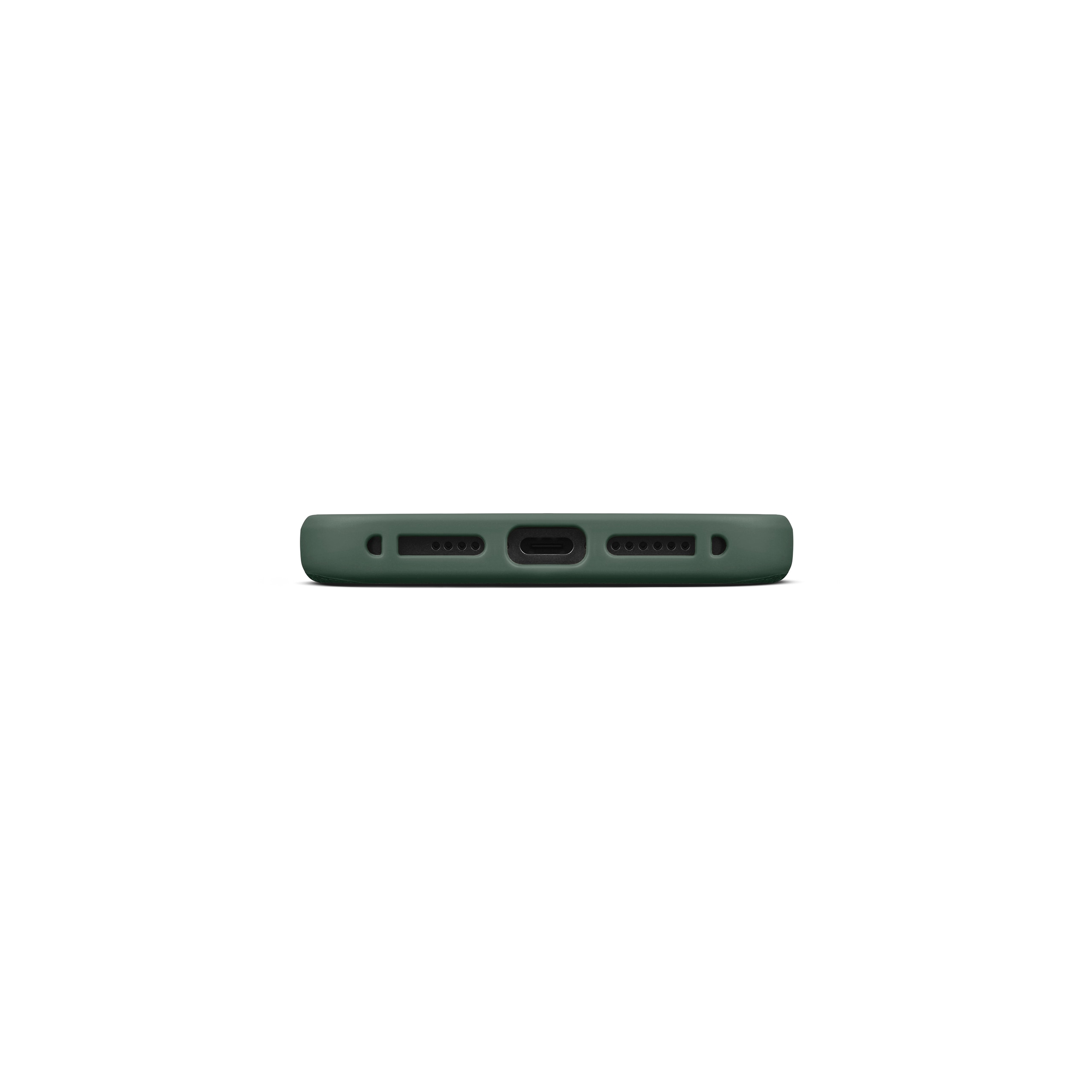 Coque Leather MagSafe iPhone 15 Pro Max, Green