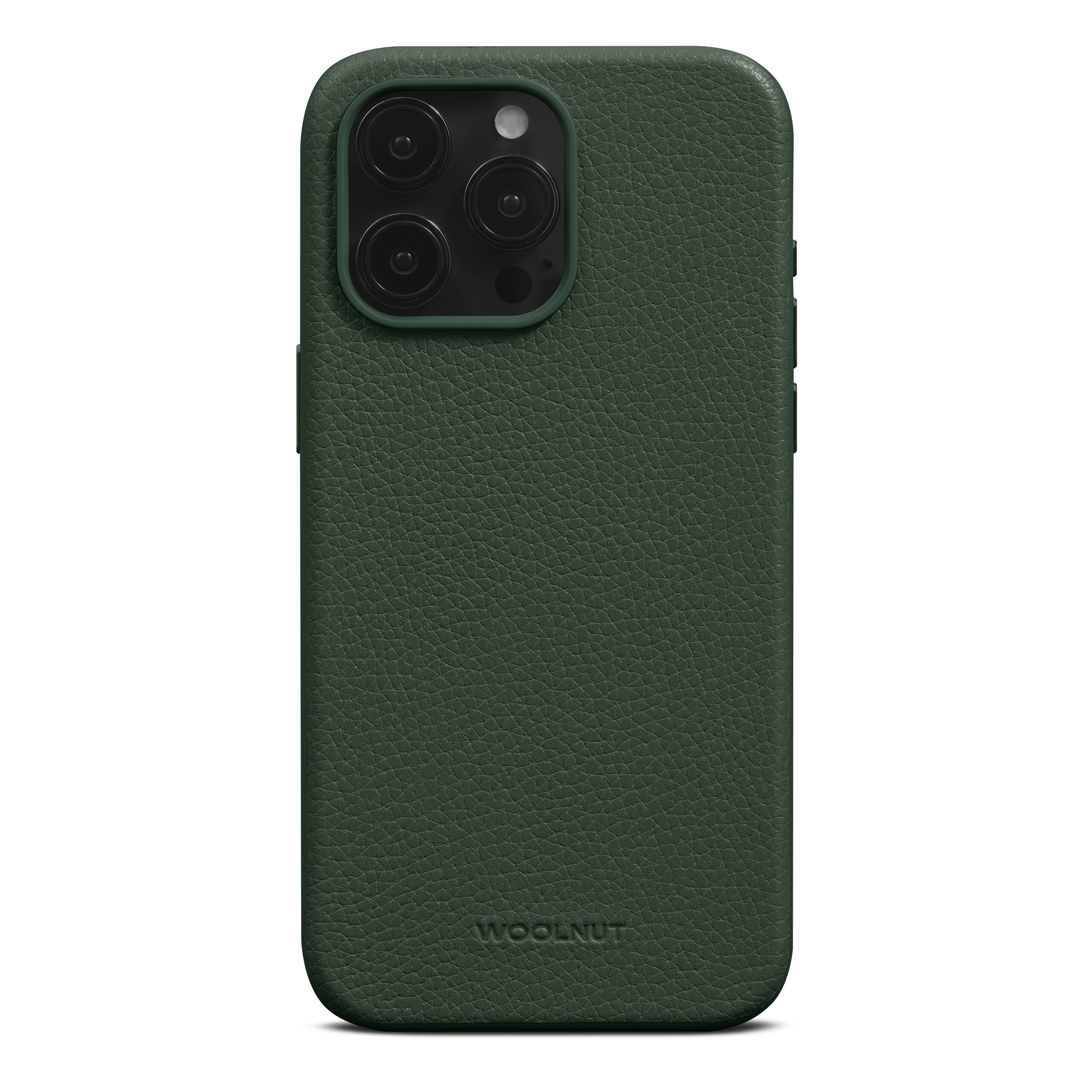 Coque Leather MagSafe iPhone 15 Pro Max, Green