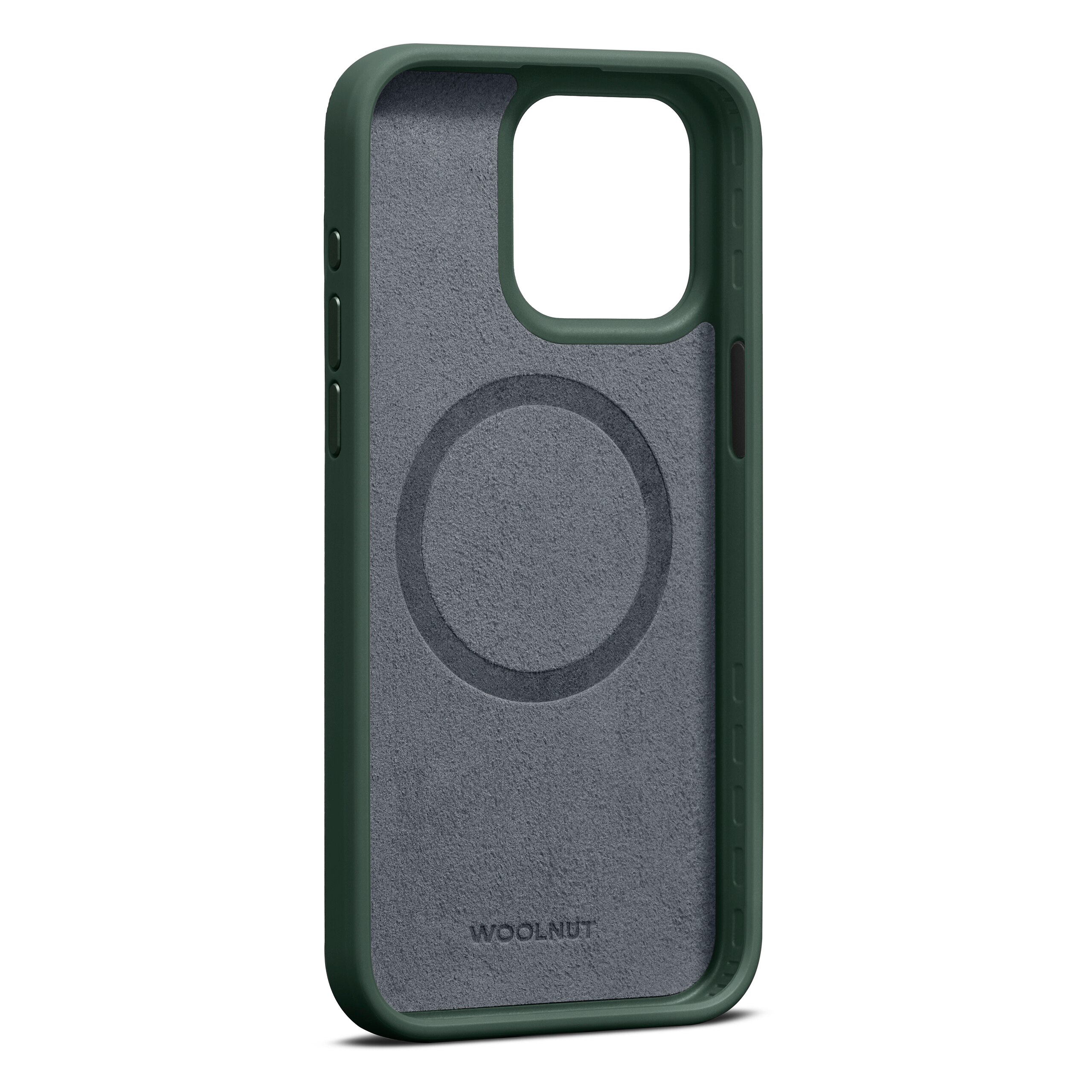 Coque Leather MagSafe iPhone 15 Pro Max, Green