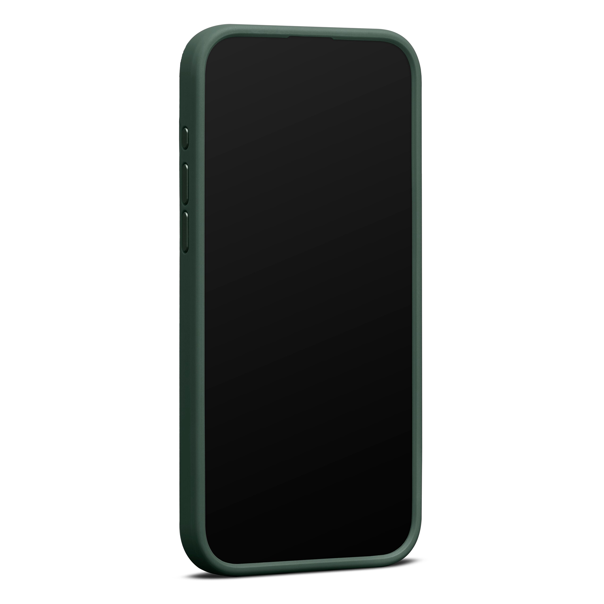 Coque Leather MagSafe iPhone 15 Pro Max, Green