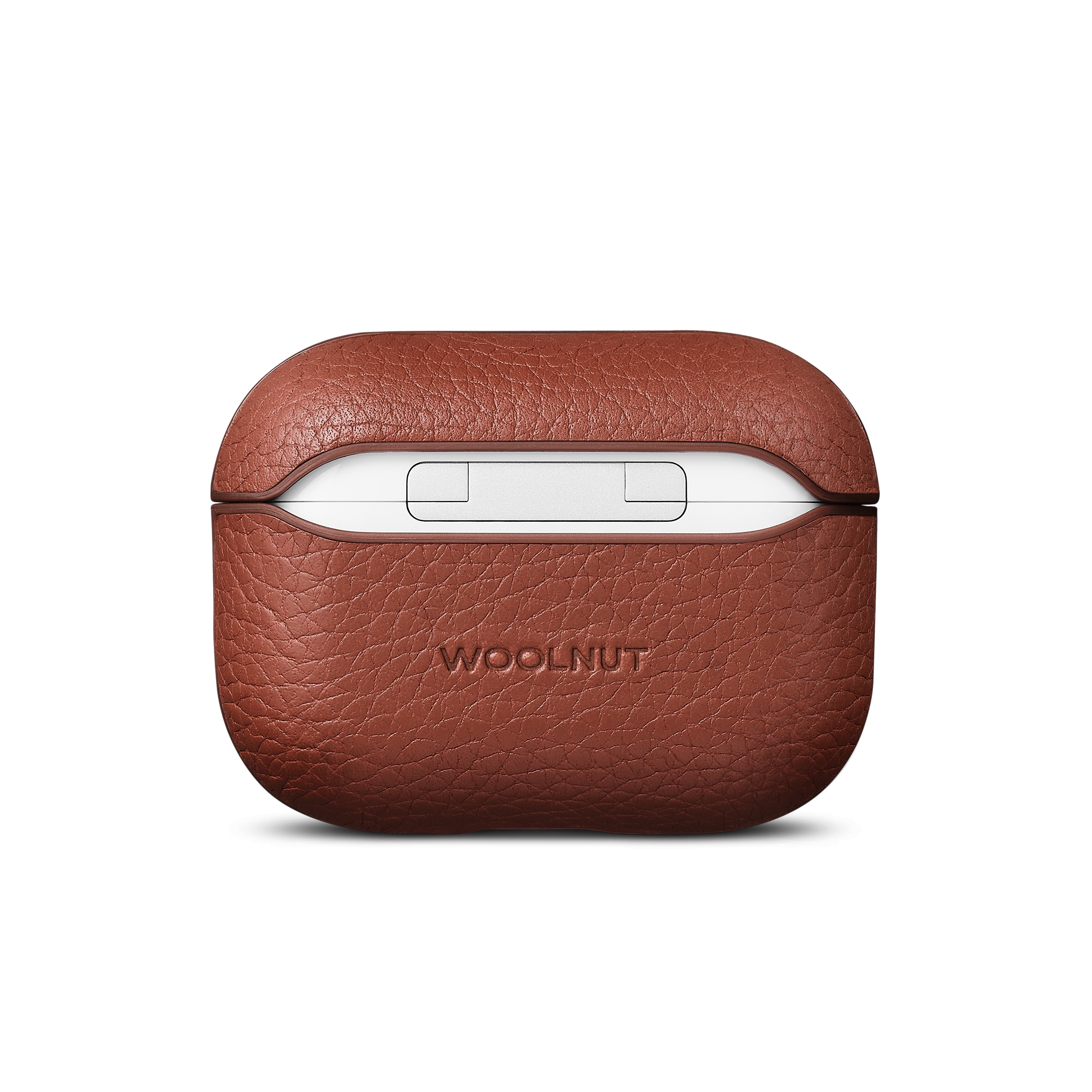 Coque Leather AirPods Pro 2, Cognac