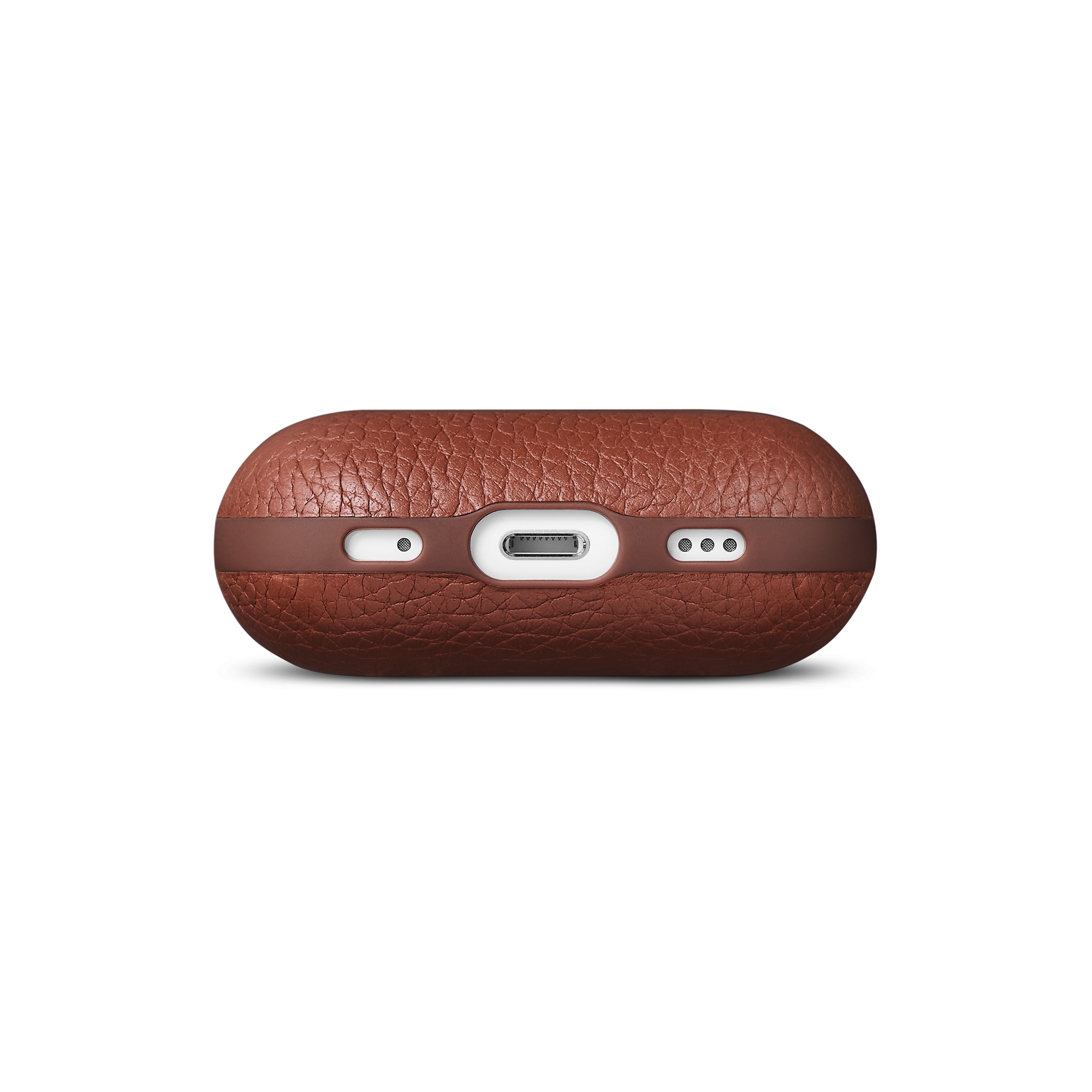 Coque Leather AirPods Pro 2, Cognac