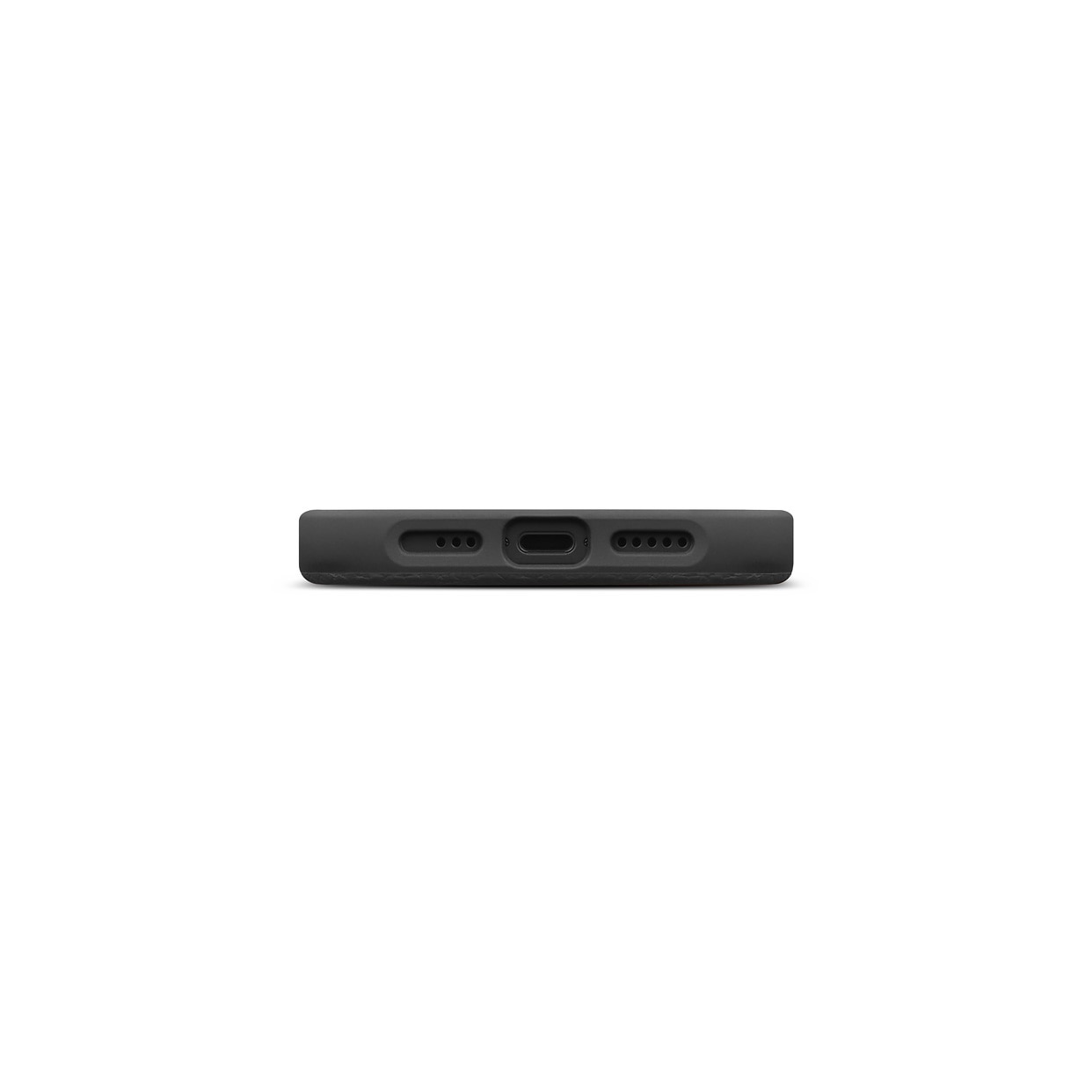 Coque Leather MagSafe iPhone 14 Pro, Black