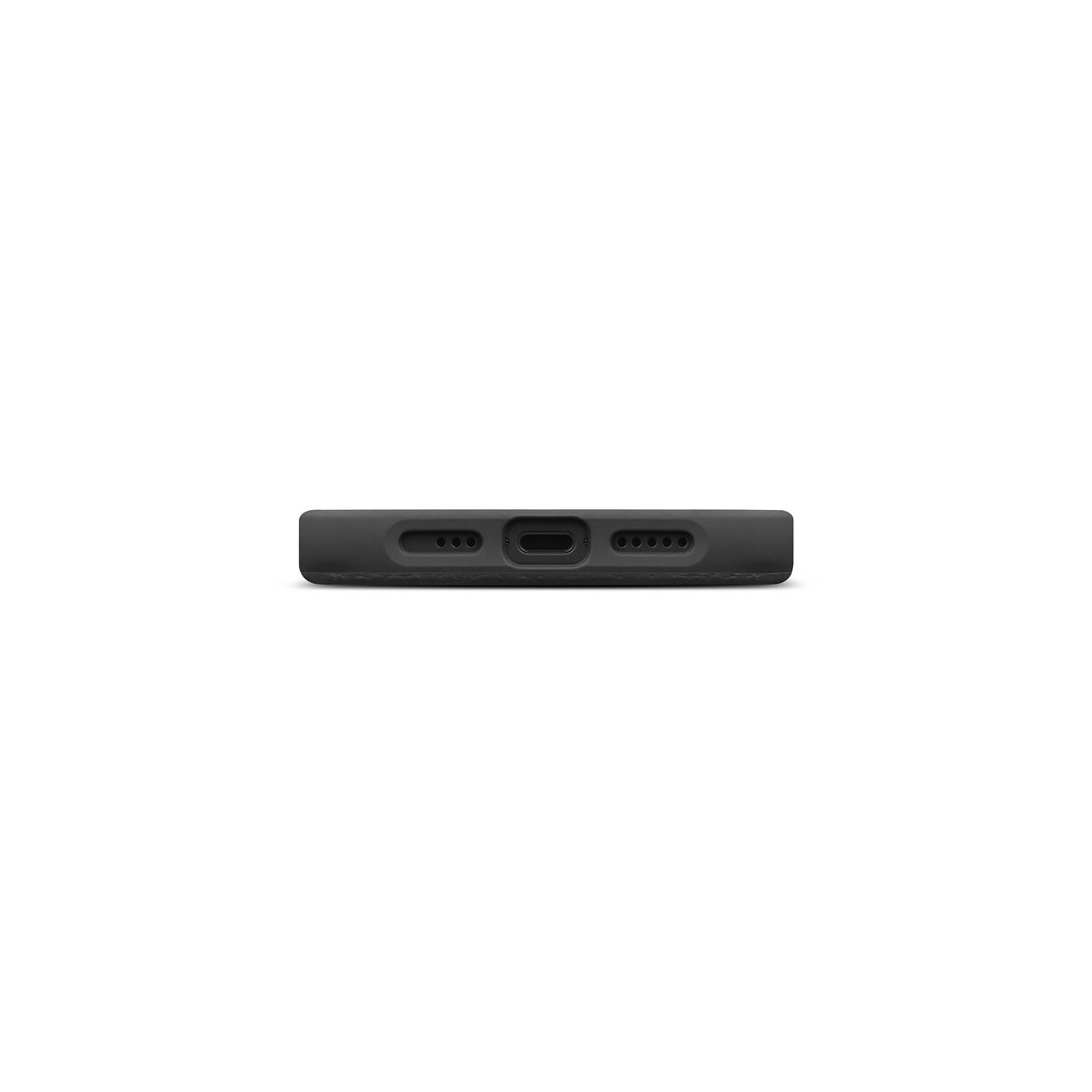 Coque Leather MagSafe iPhone 14 Pro, Black