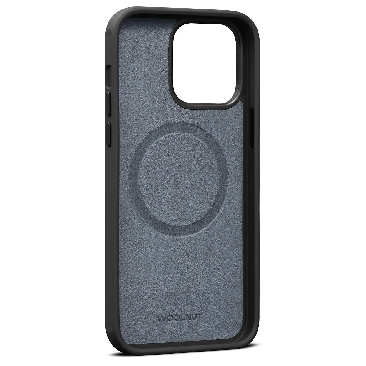 Coque Leather MagSafe iPhone 14 Pro Max, Grey