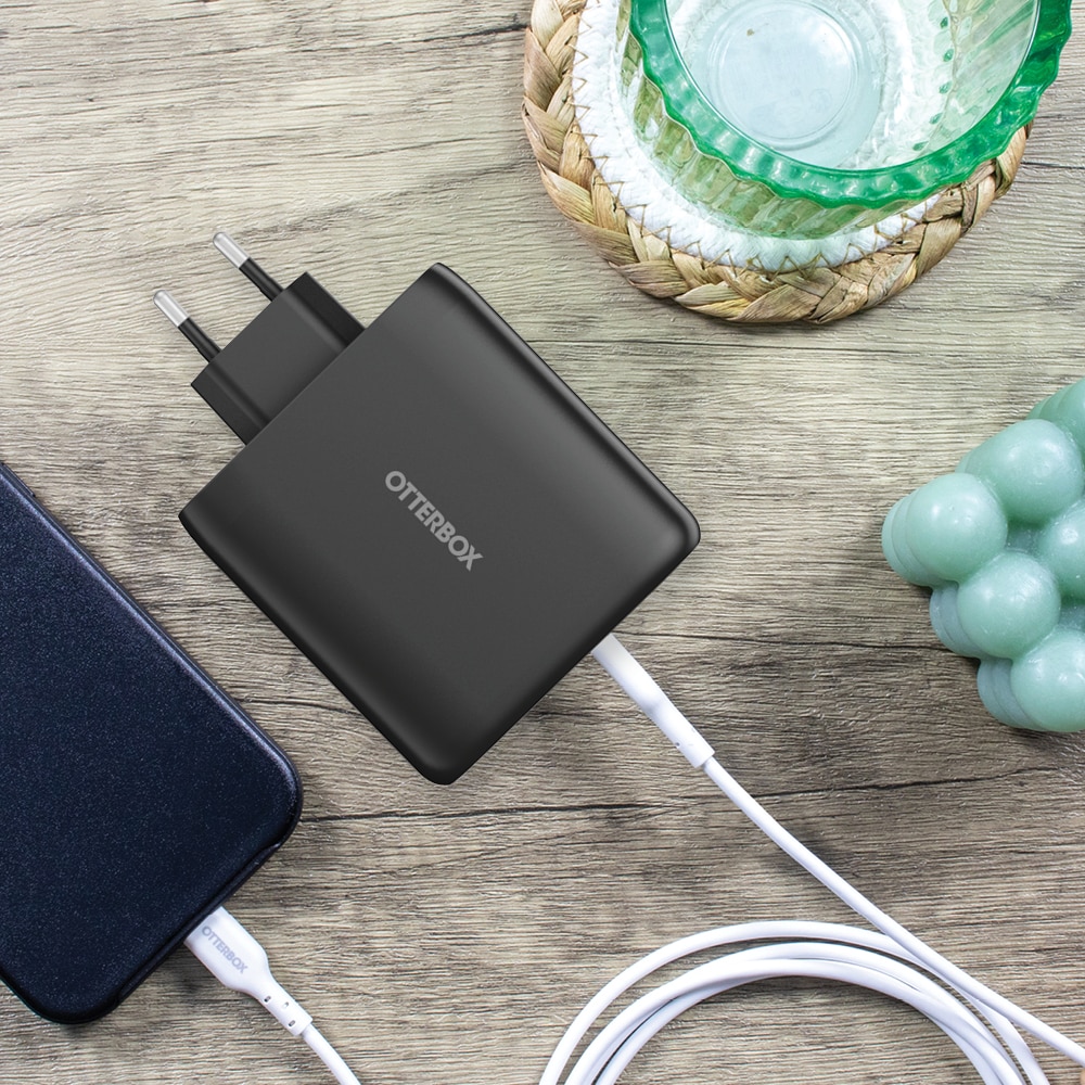 Chargeur Mural USB-C Four Port 100W, Black