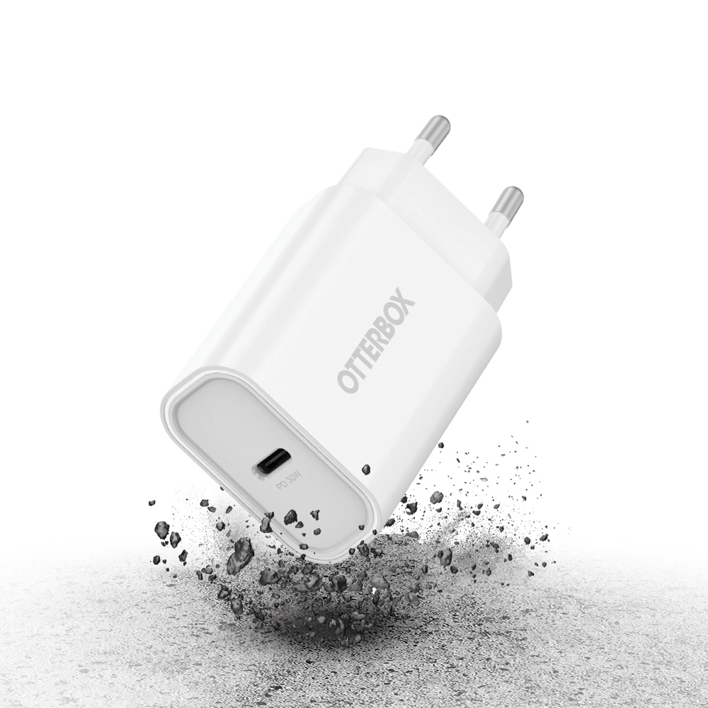 Chargeur Mural USB-C 30W PD, White