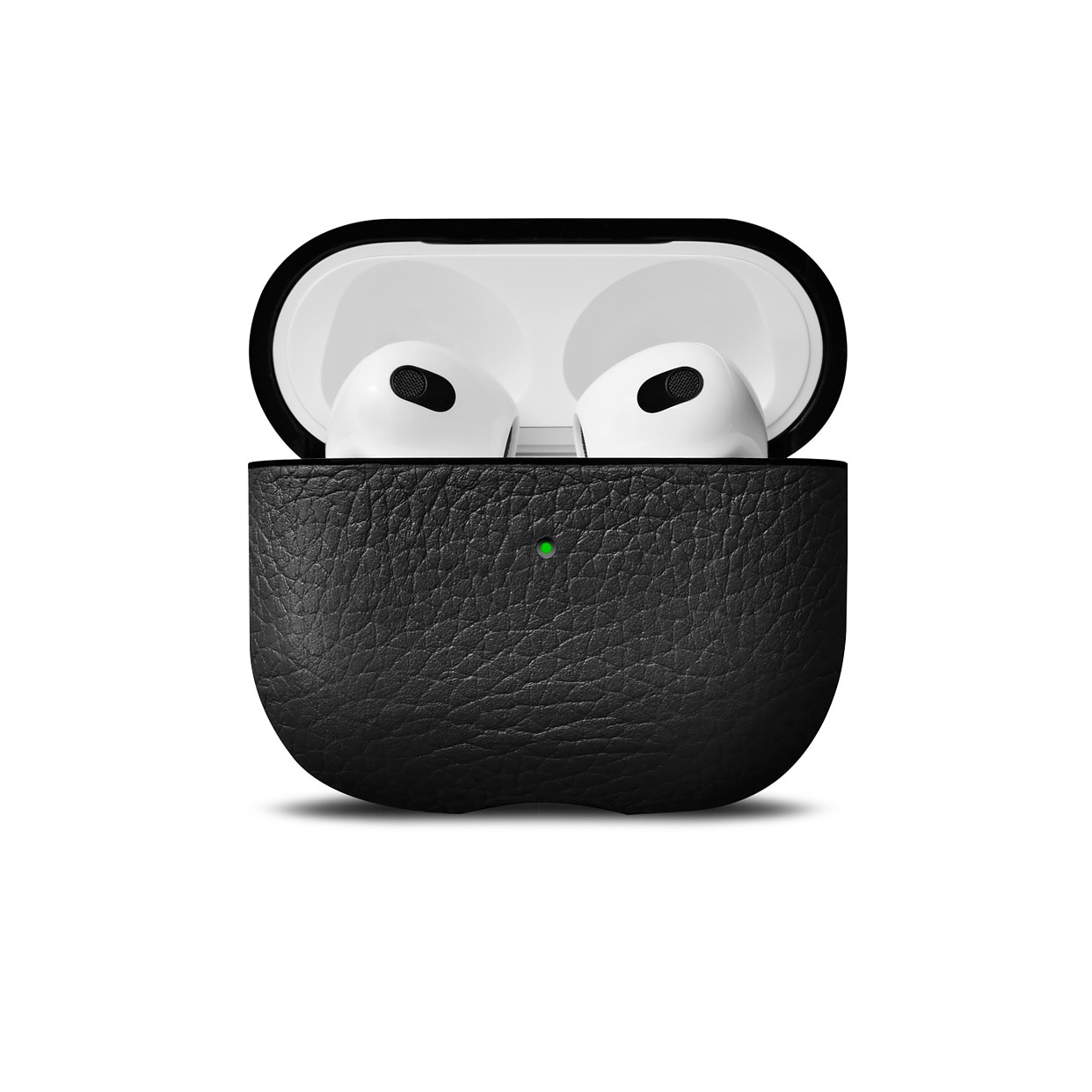 Coque Leather AirPods 3, Black