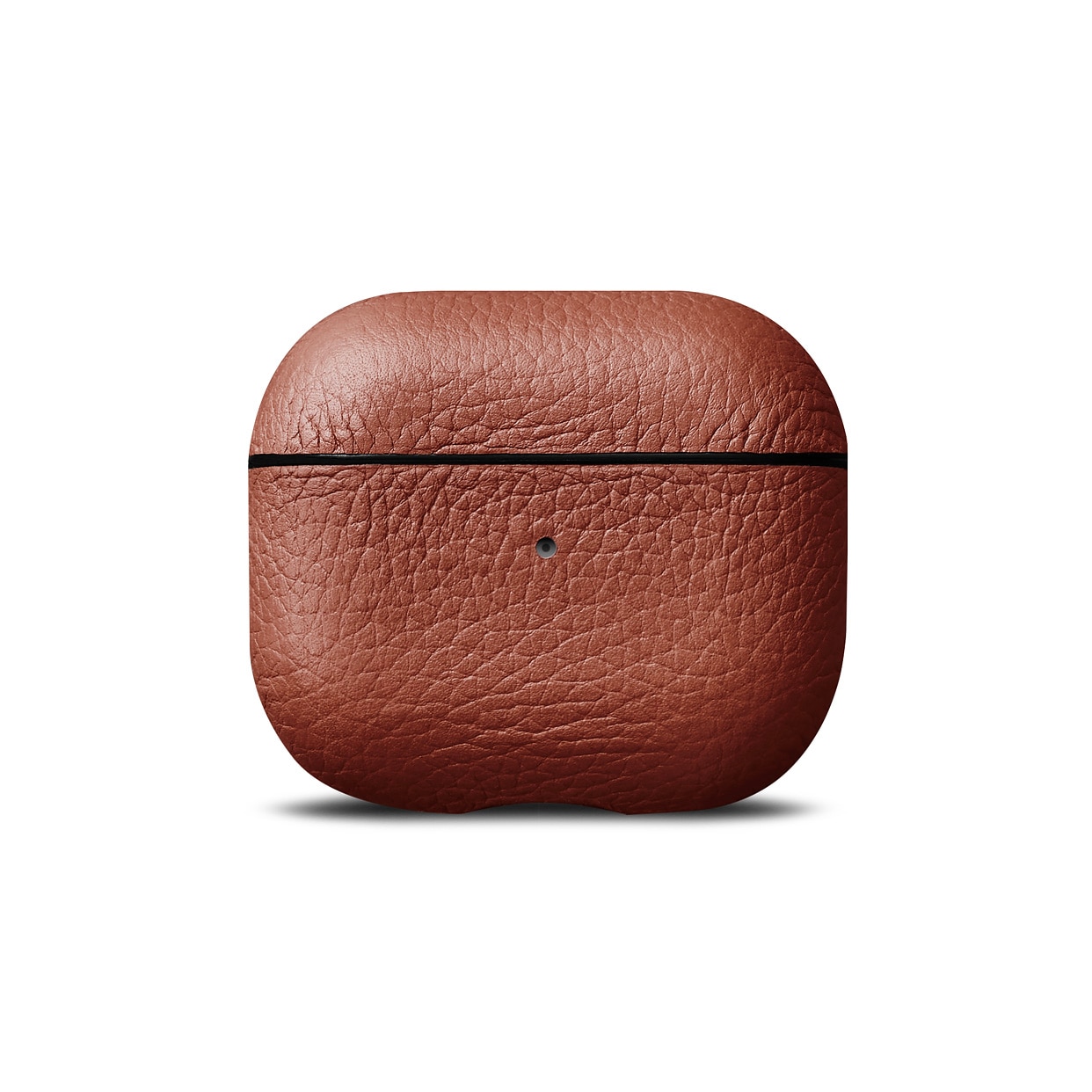 Coque Leather AirPods 3, Cognac