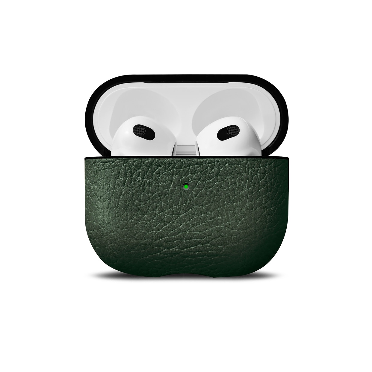 Coque Leather AirPods 3, Green