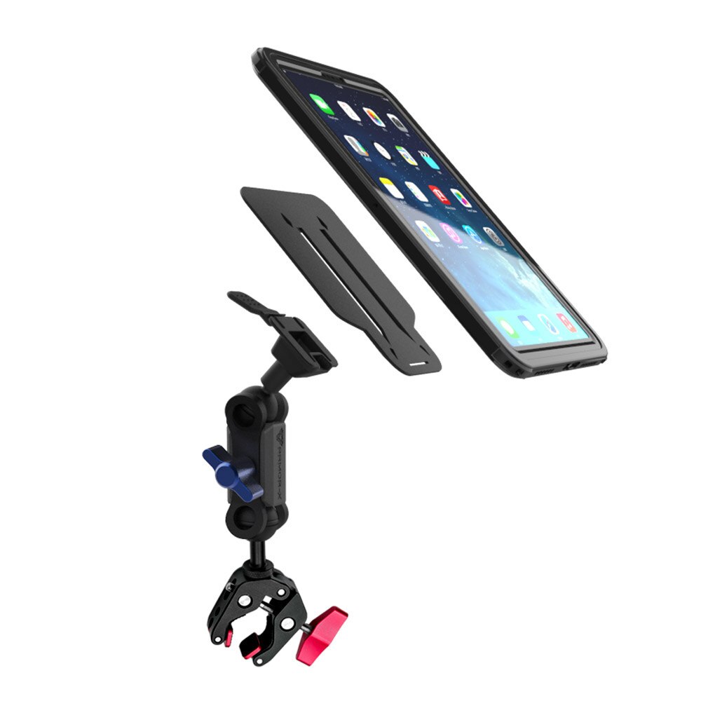 G-Clamp Mount Table/Desk for Tablet, noir