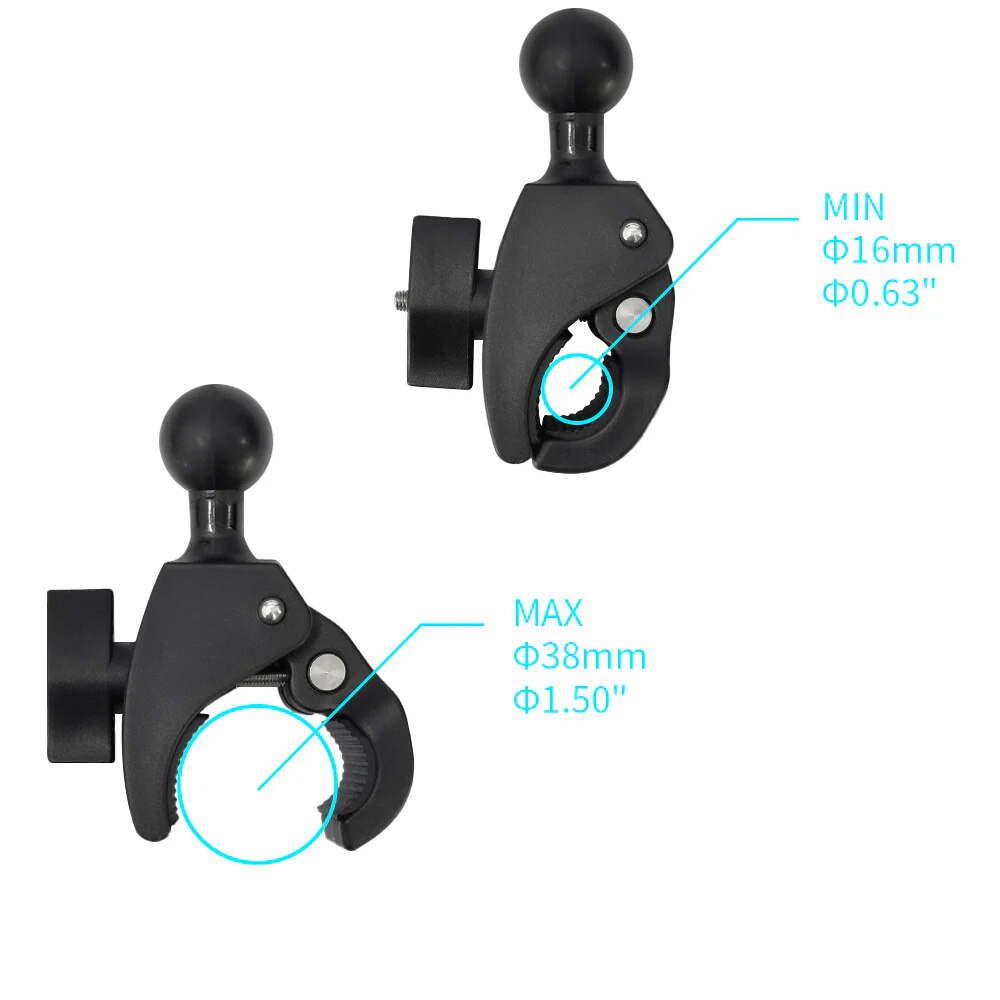 X-P7T Tablet Quick Release Bar Mount, noir