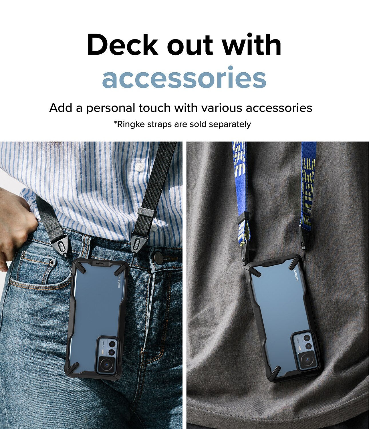 Coque Fusion X Xiaomi 12T/12T Pro, Noir