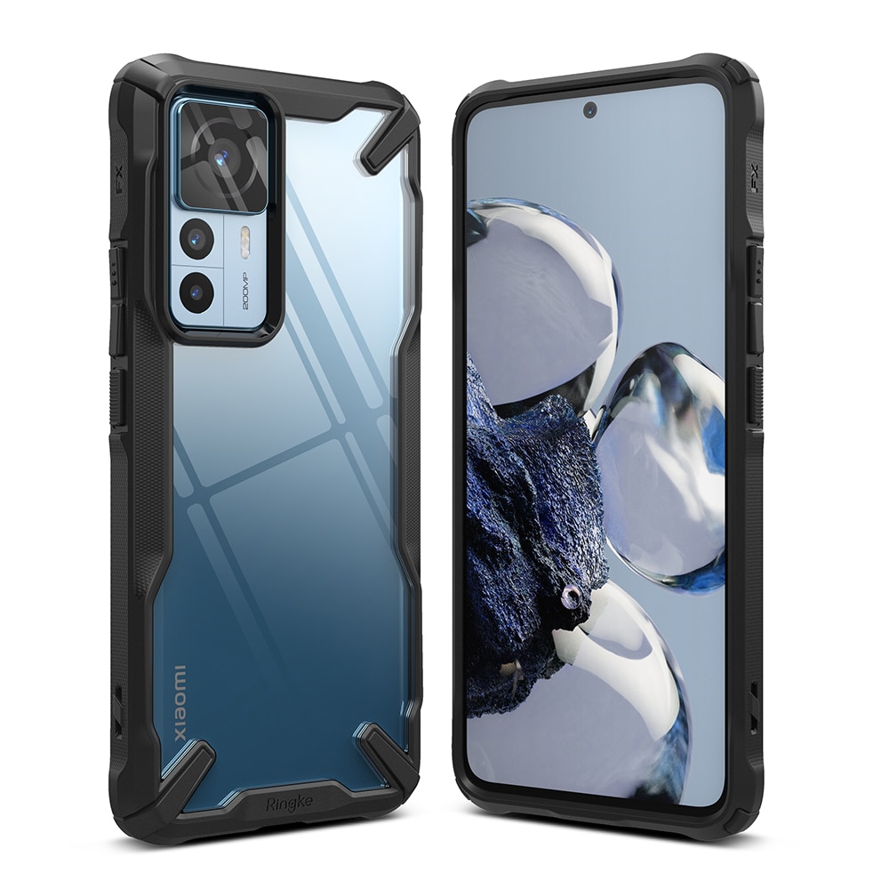 Coque Fusion X Xiaomi 12T/12T Pro, Noir
