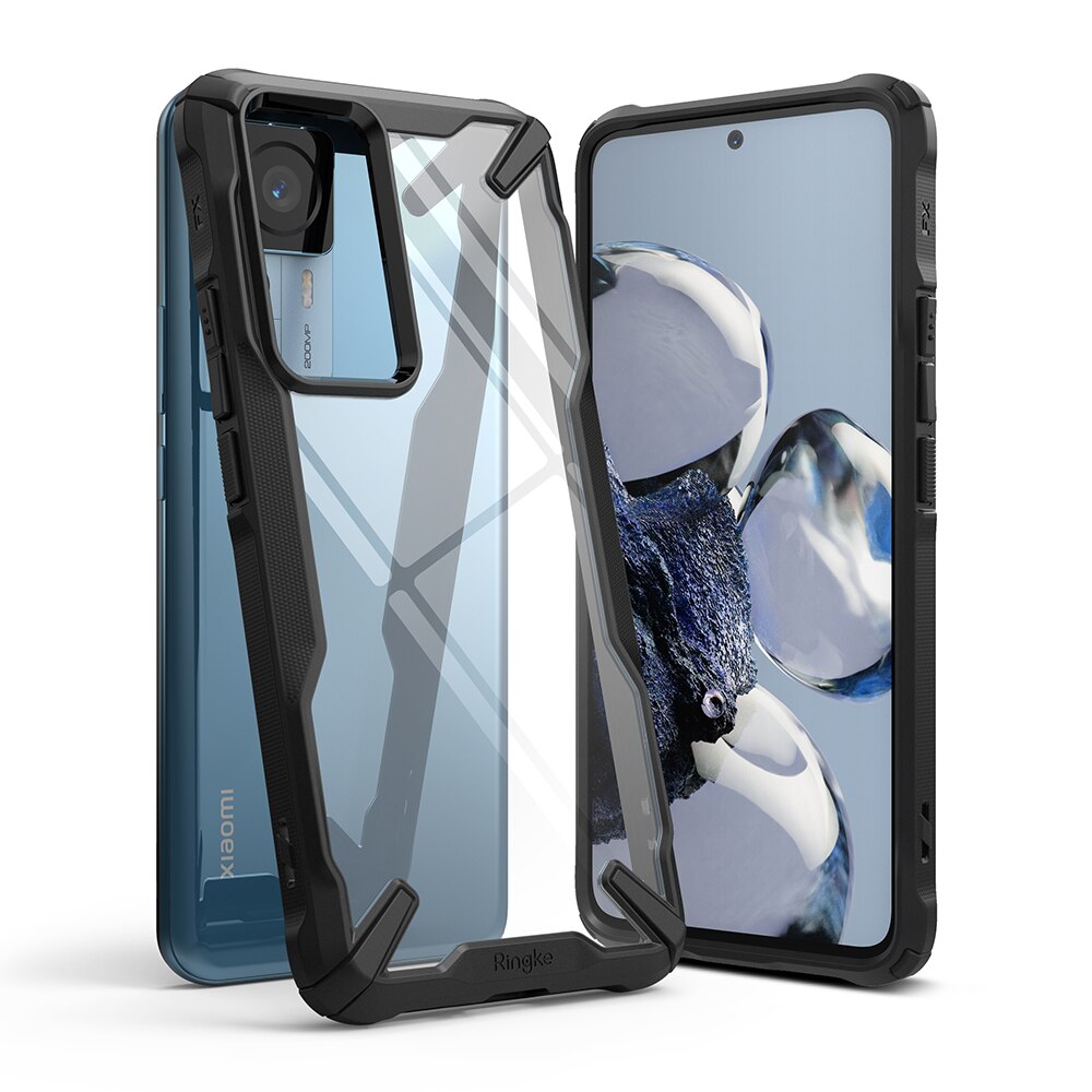 Coque Fusion X Xiaomi 12T/12T Pro, Noir