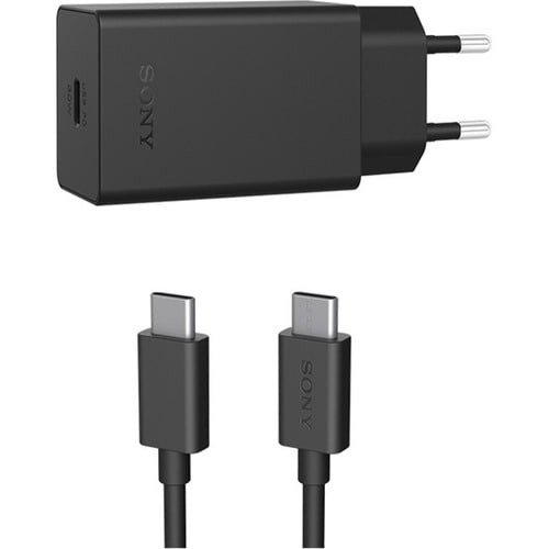 Chargeur rapide + Câble USB-C 30W, noir
