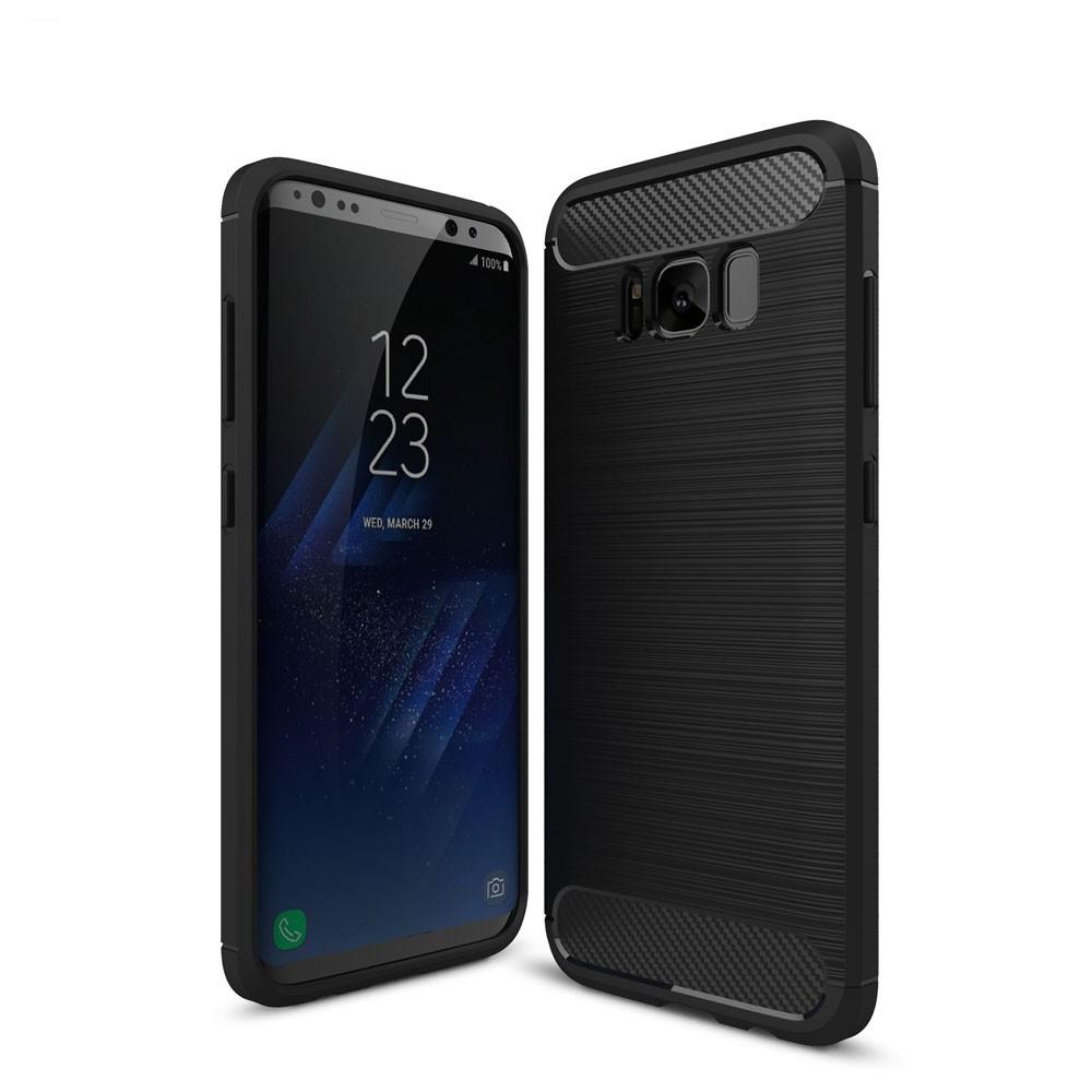 Coque Brushed TPU Case Samsung Galaxy S8 Black