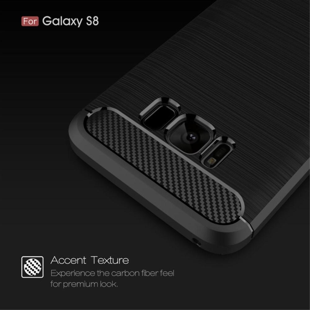 Coque Brushed TPU Case Samsung Galaxy S8 Black