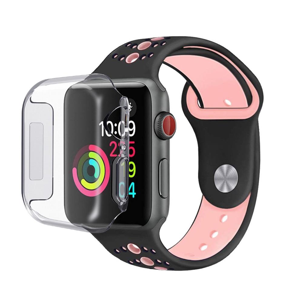 Coque Full Protection Apple Watch SE 44mm Clear