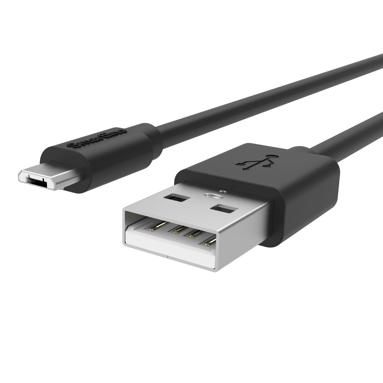 Câble USB-A vers MicroUSB 3 mètres Noir