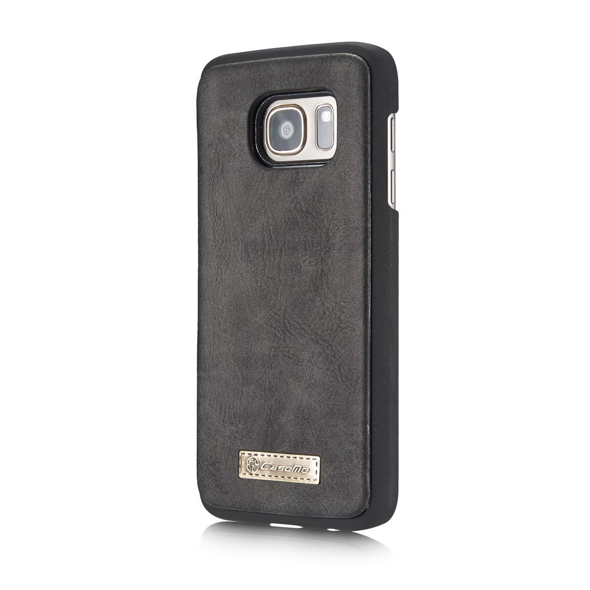 Multi-slot Flip Cover Samsung Galaxy S7 Gris