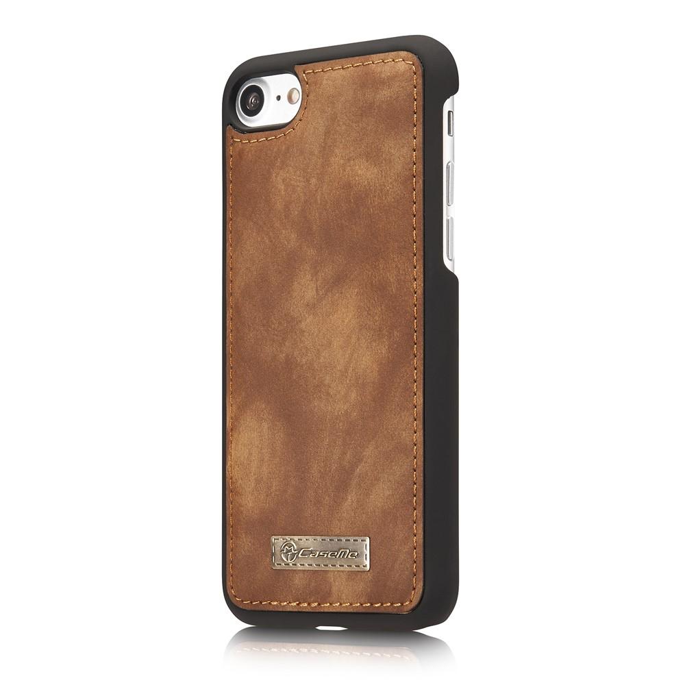 Étui portefeuille multi-cartes iPhone 7, Marron