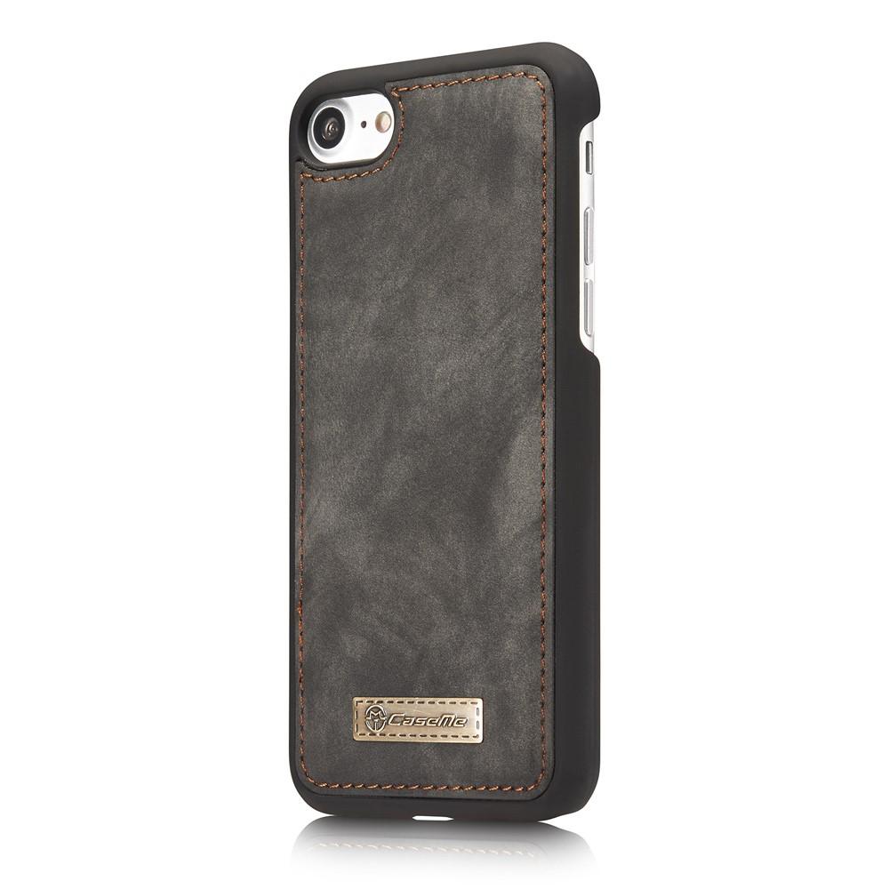 Étui portefeuille multi-cartes iPhone 7, Gris
