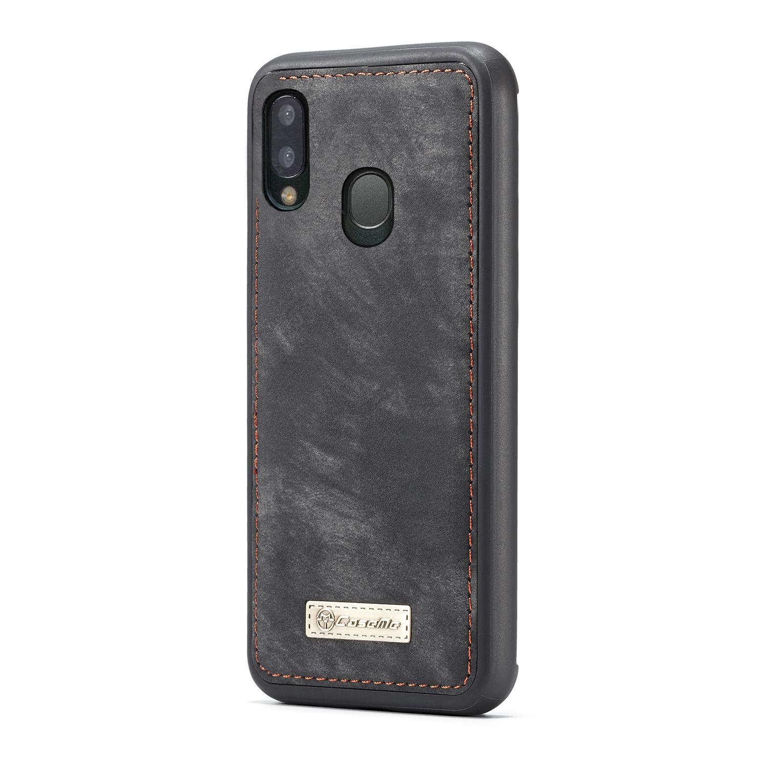 Étui portefeuille multi-cartes Samsung Galaxy A20e, Gris