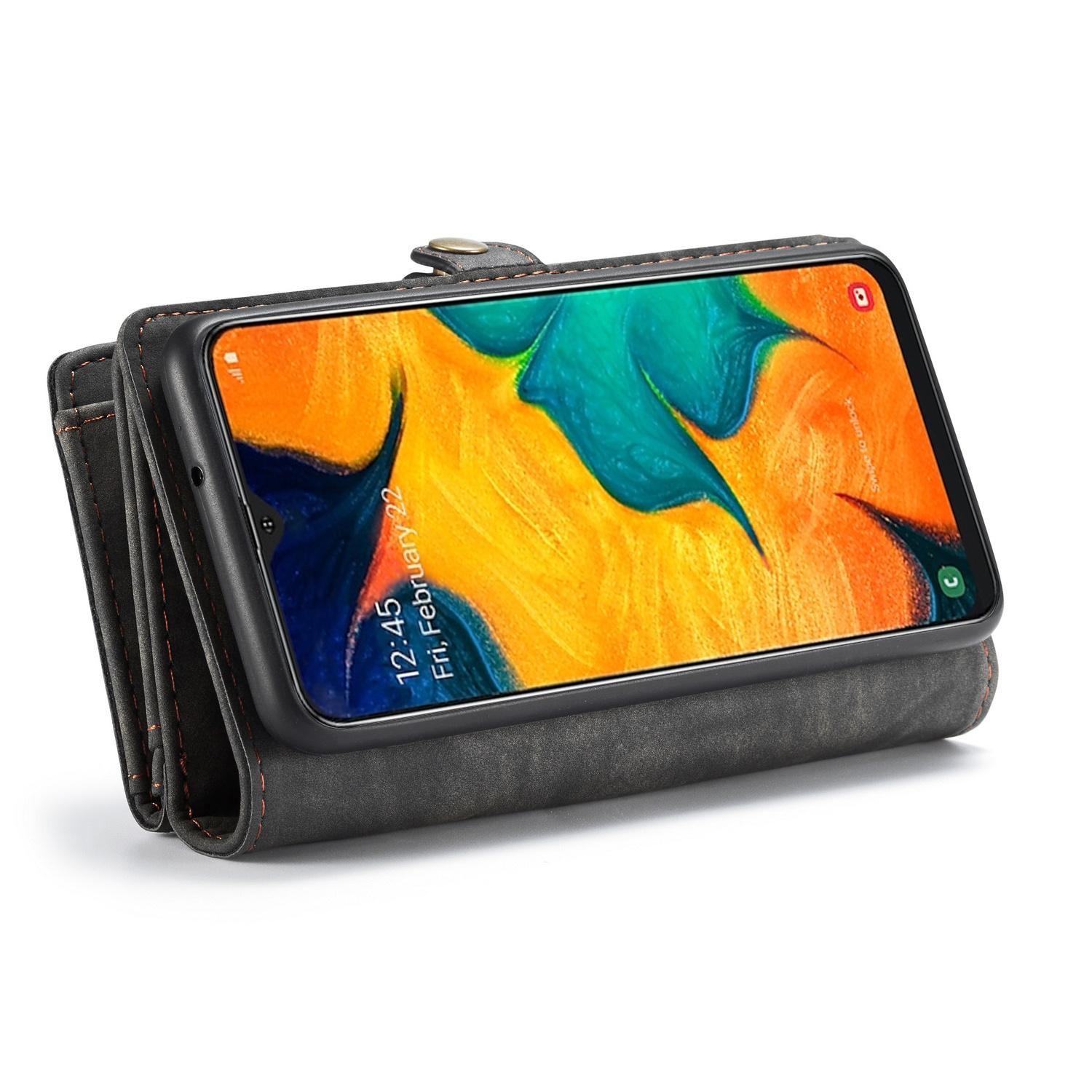 Étui portefeuille multi-cartes Samsung Galaxy A40, Gris