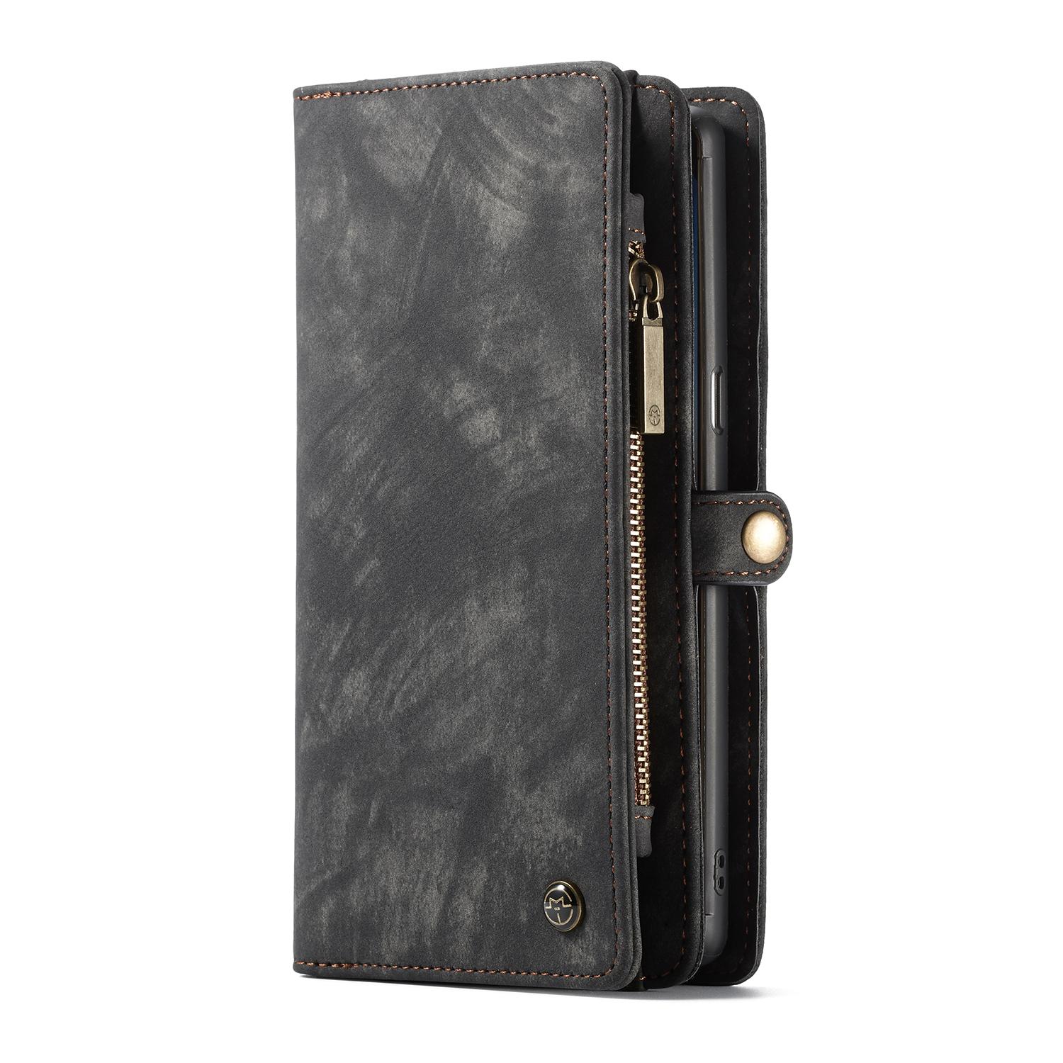 Étui portefeuille multi-cartes Samsung Galaxy Note 8, Gris