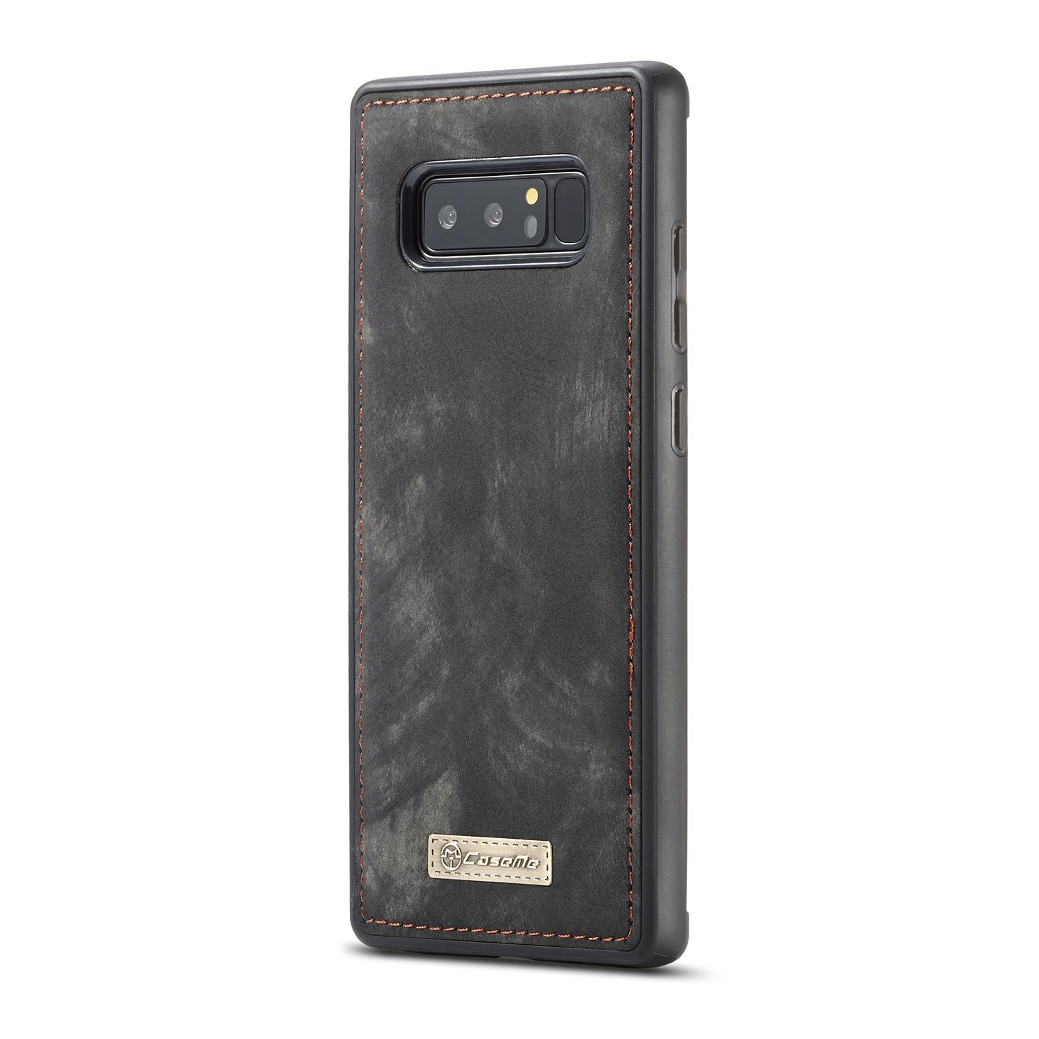 Étui portefeuille multi-cartes Samsung Galaxy Note 8 Gris