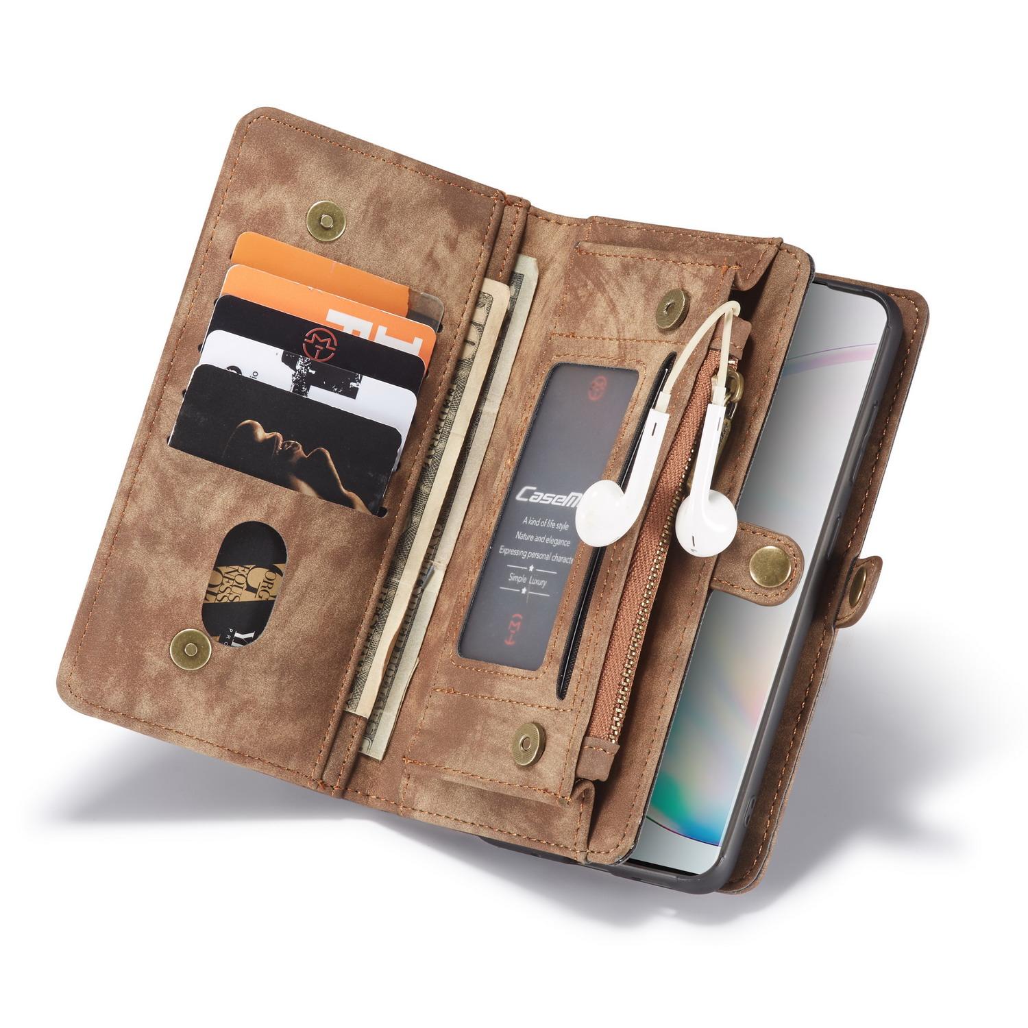 Étui portefeuille multi-cartes Samsung Galaxy S20, Marron
