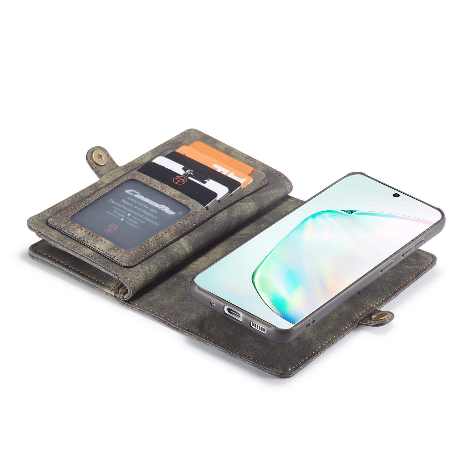 Étui portefeuille multi-cartes Samsung Galaxy S20 Plus, Gris