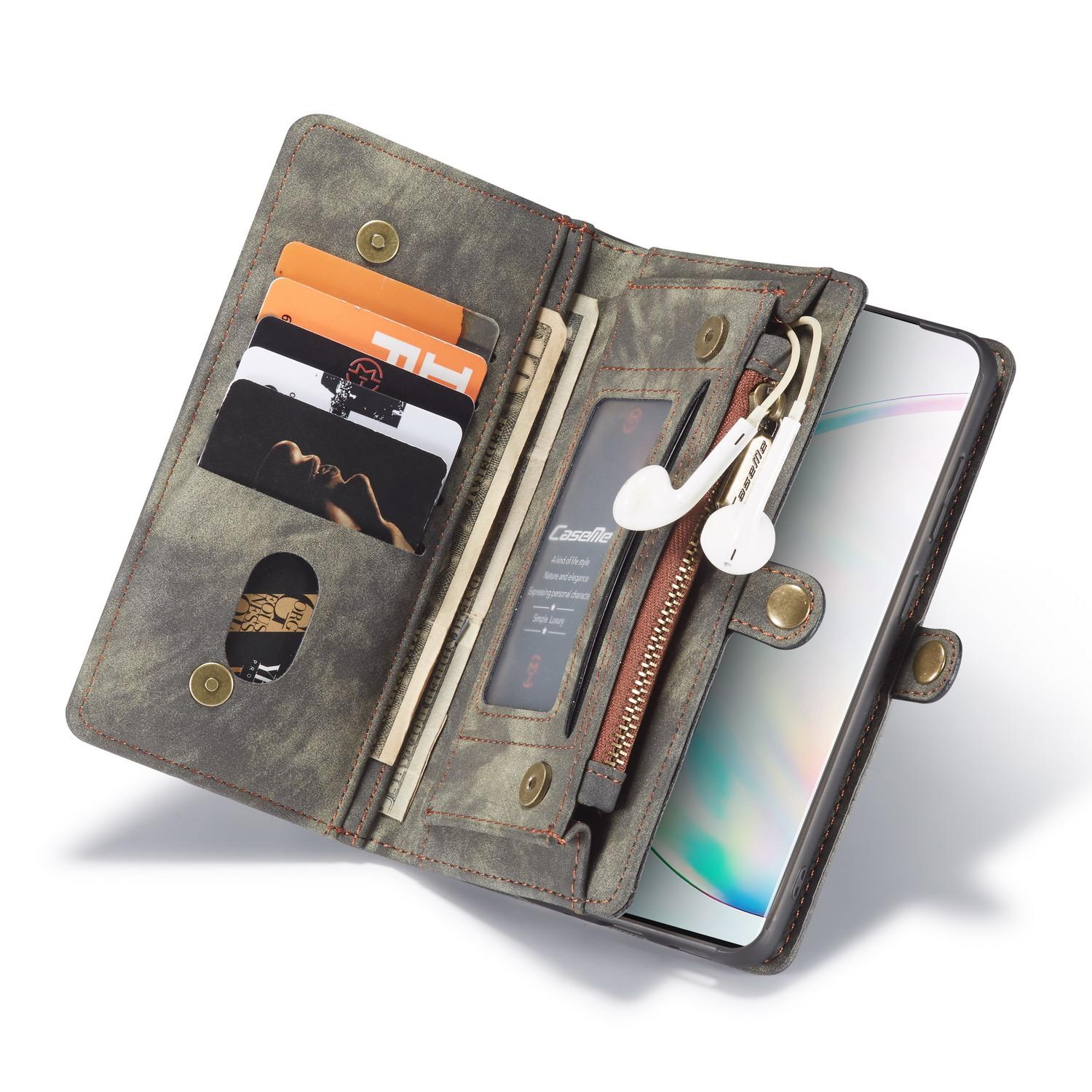 Étui portefeuille multi-cartes Samsung Galaxy S20 Plus, Gris