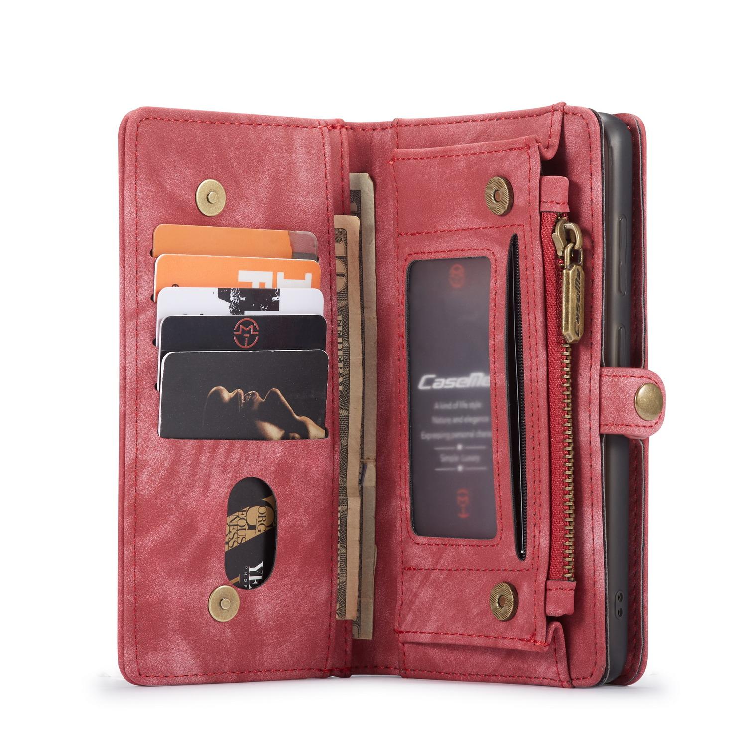 Étui portefeuille multi-cartes Samsung Galaxy S20, Rouge