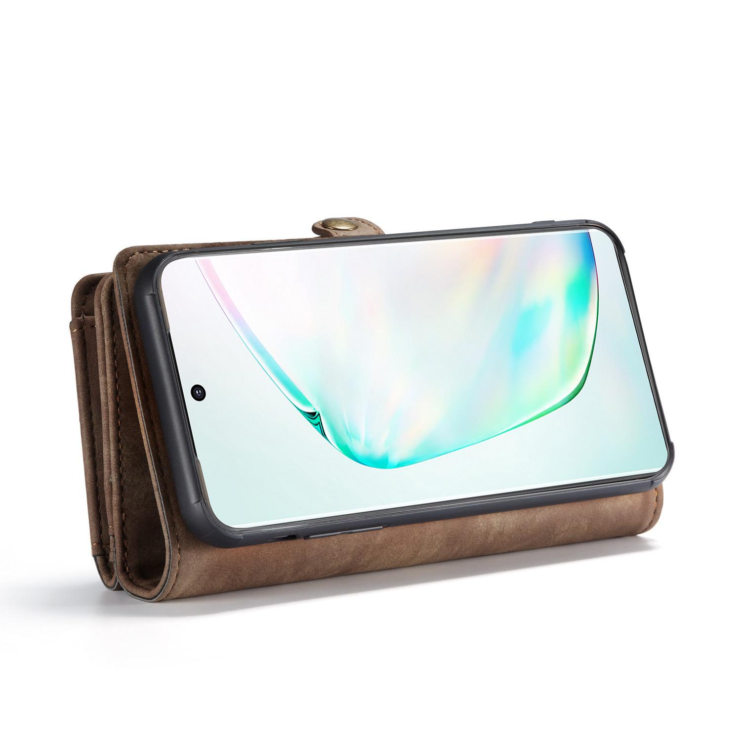 Étui portefeuille multi-cartes Samsung Galaxy S20 Ultra, Marron