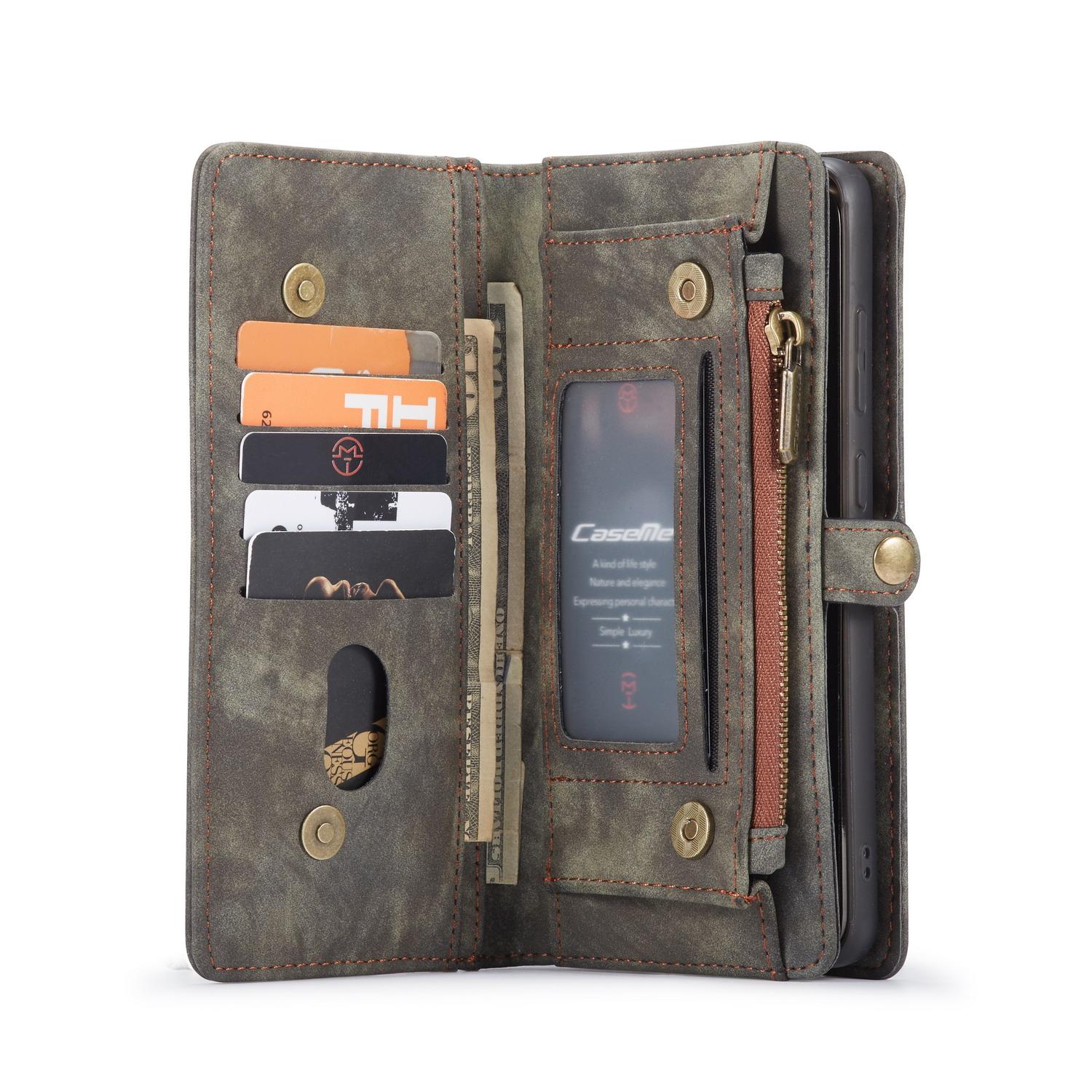 Étui portefeuille multi-cartes Samsung Galaxy S20 Ultra, Gris