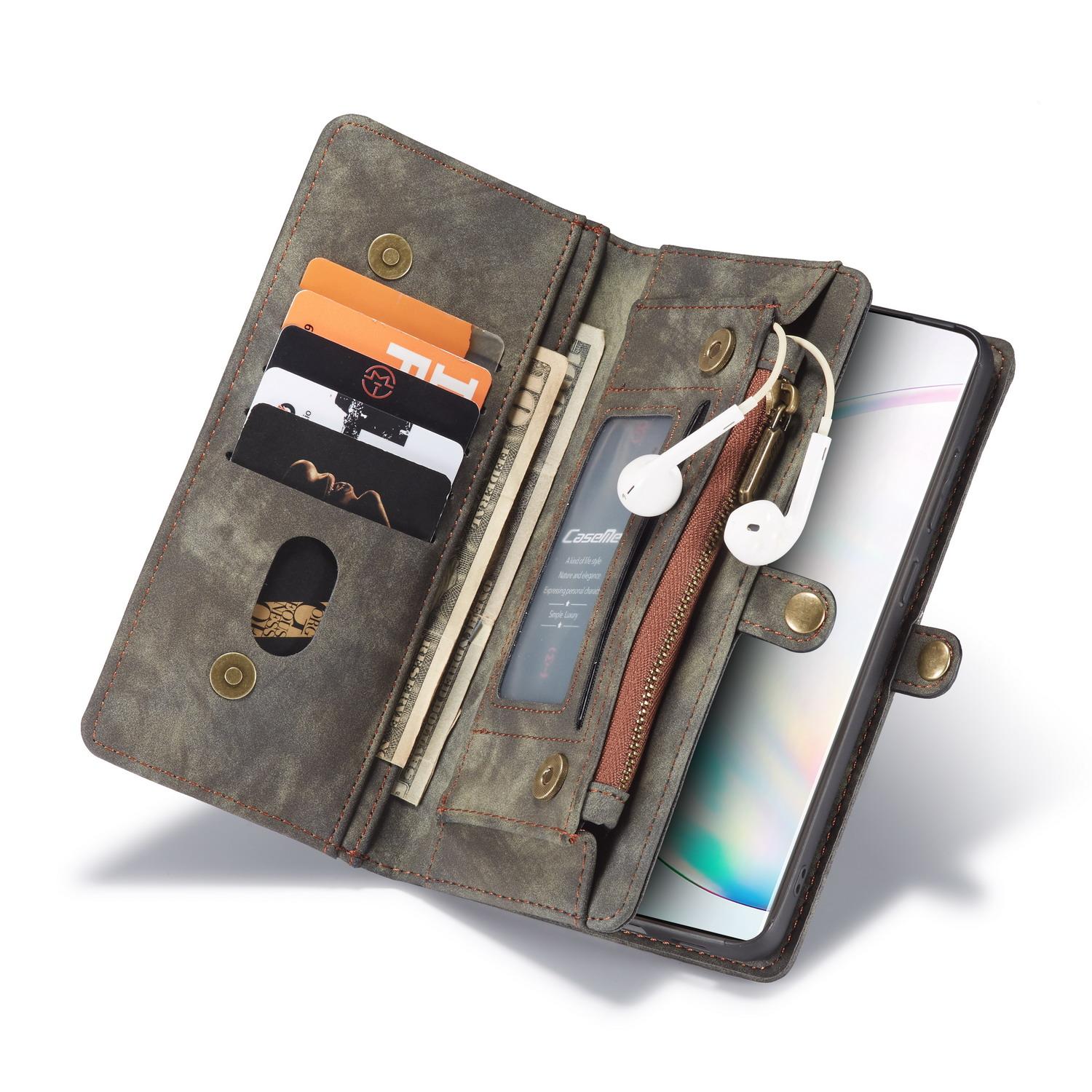 Étui portefeuille multi-cartes Samsung Galaxy S20 Ultra, Gris