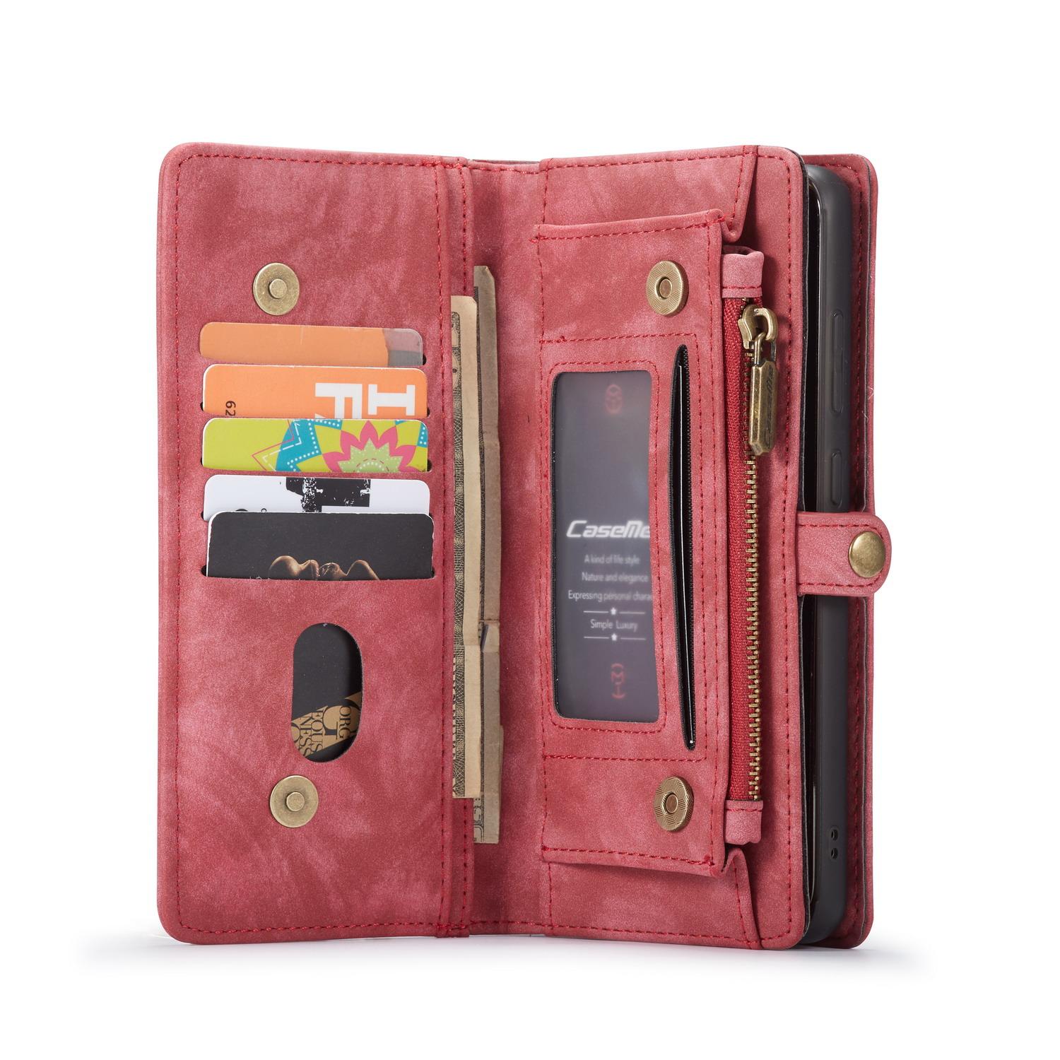 Étui portefeuille multi-cartes Samsung Galaxy S20 Ultra, Rouge