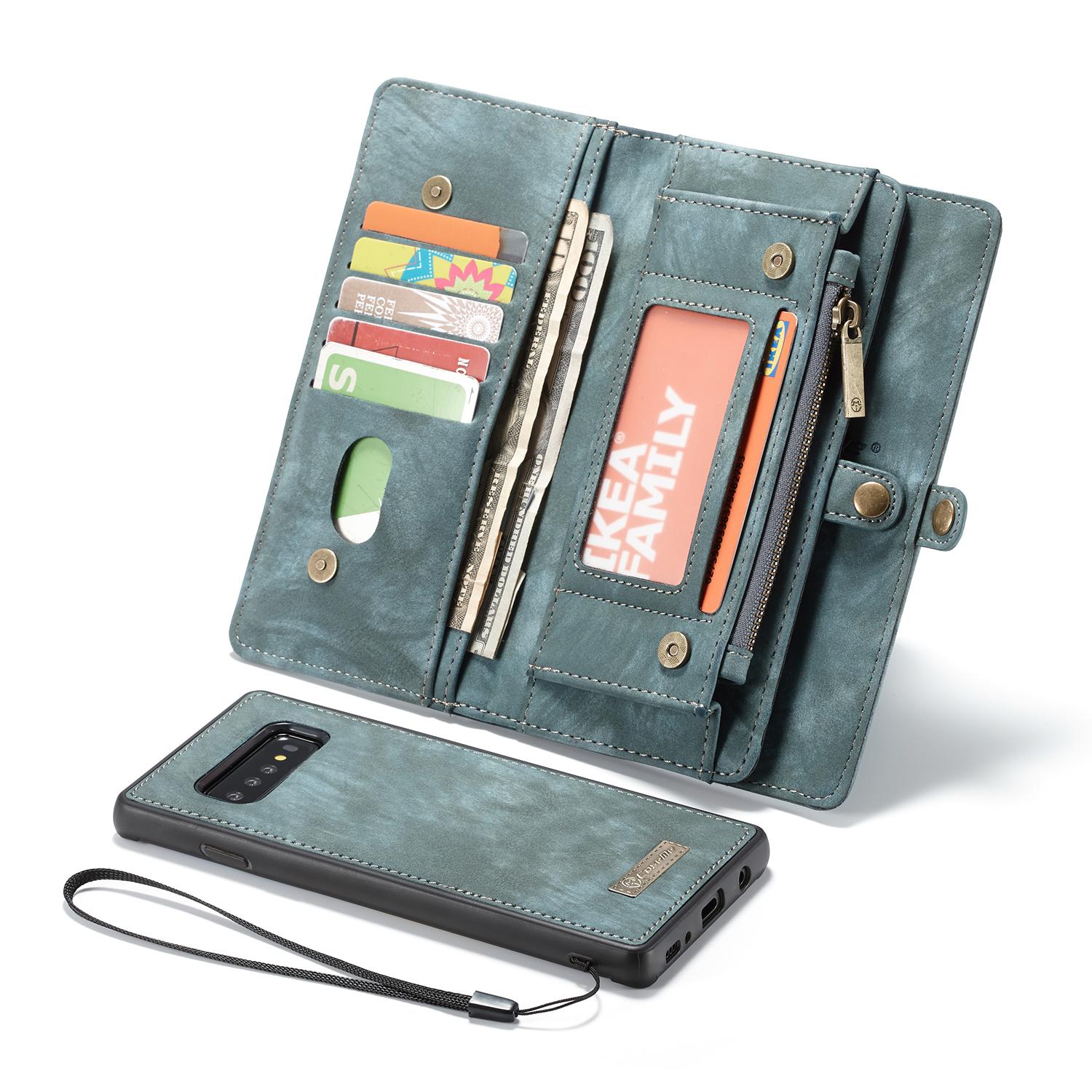 Étui portefeuille multi-cartes Samsung Galaxy S10, Bleu