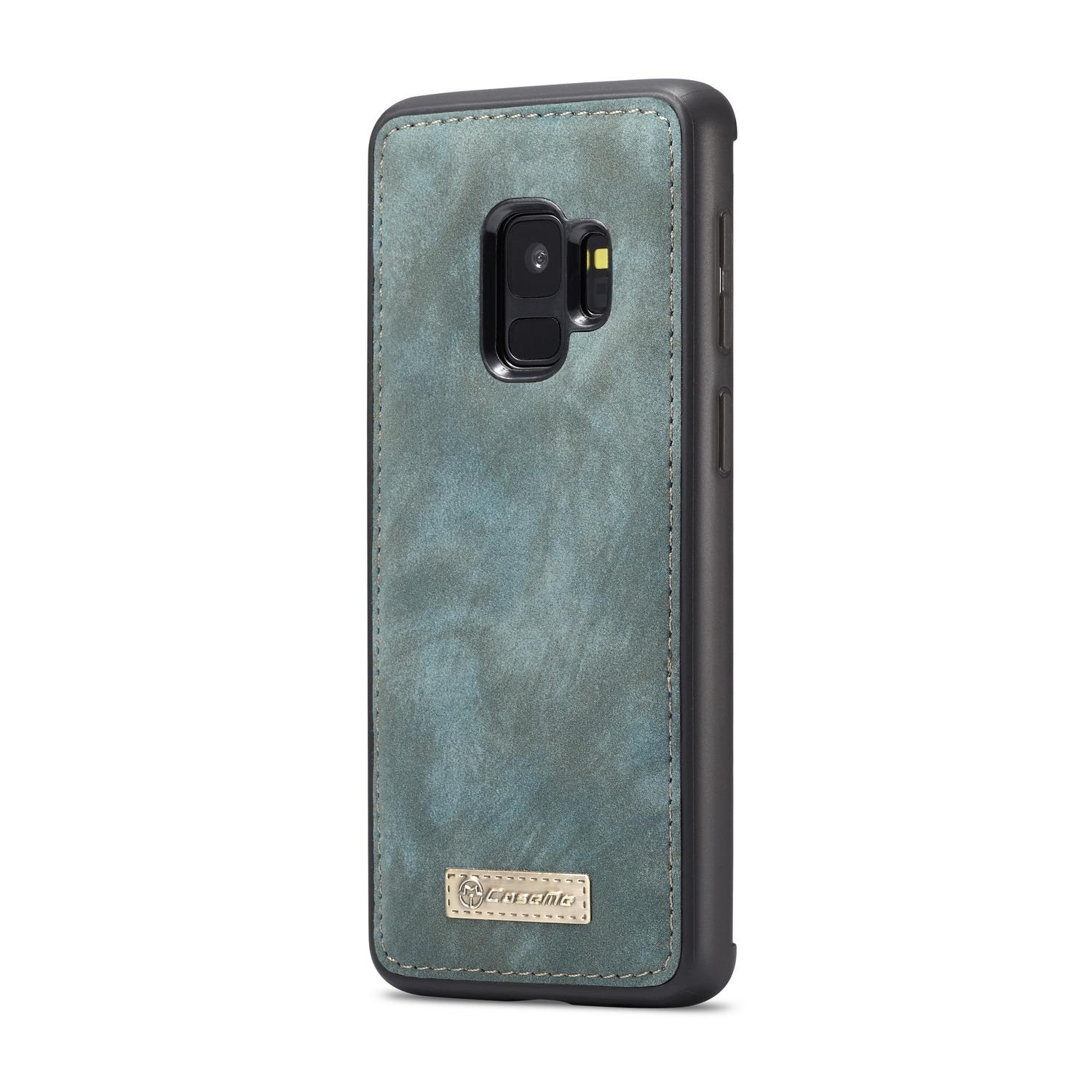 Étui portefeuille multi-cartes Samsung Galaxy S9, Bleu